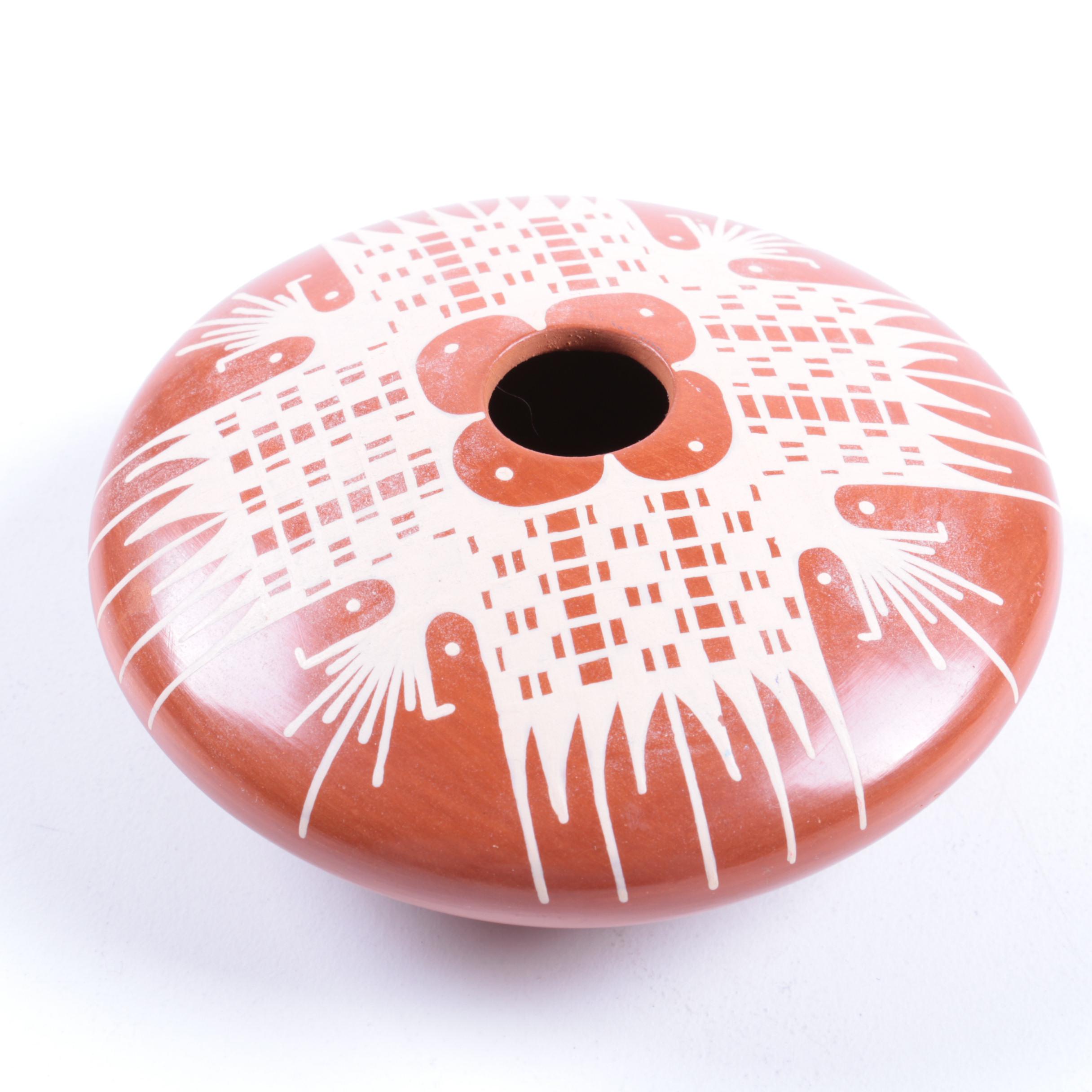 Collection of Hand Crafted Southwestern Style Pottery