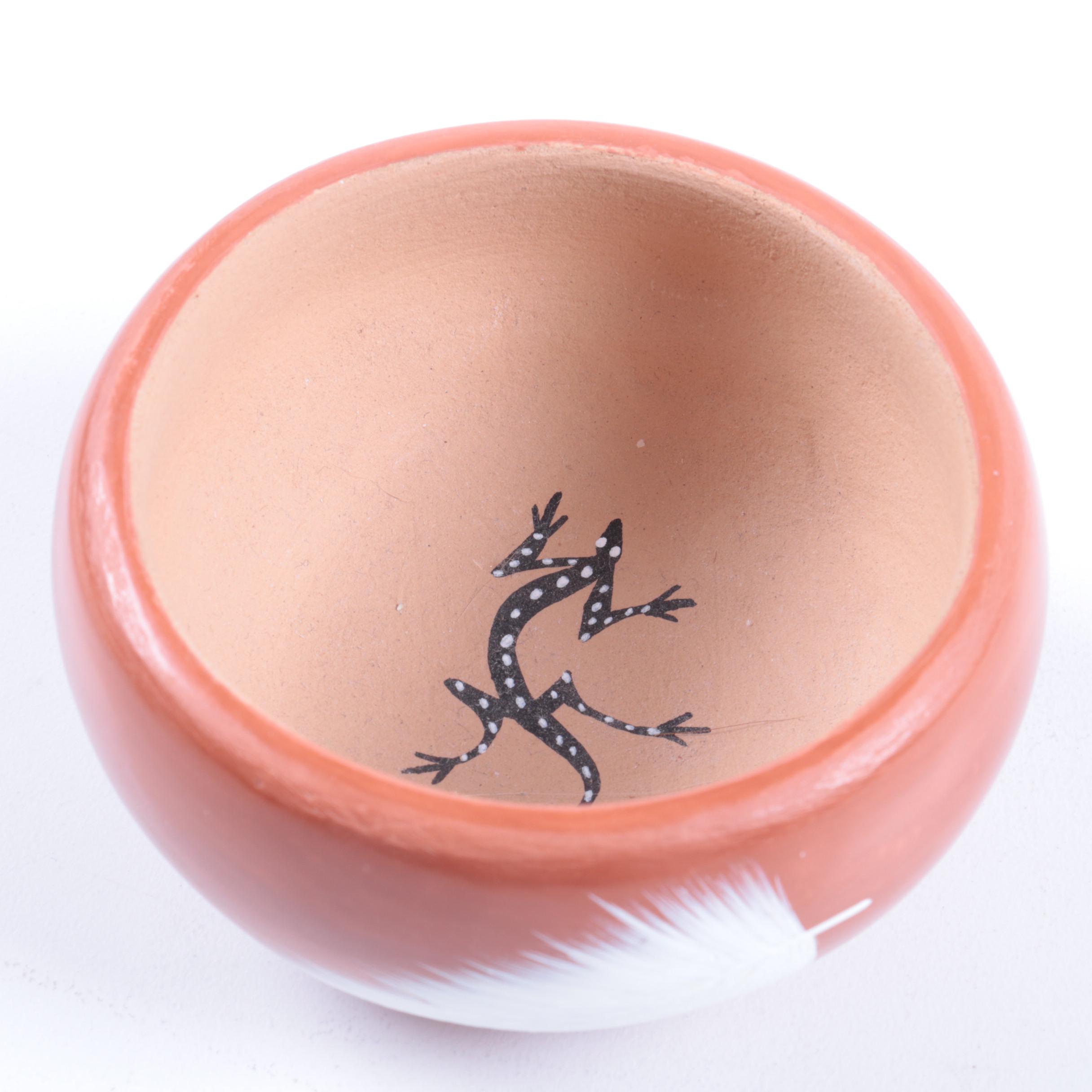 Collection of Hand Crafted Southwestern Style Pottery