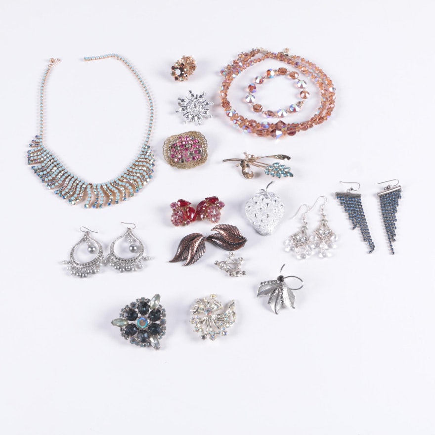 Selection of Jewelry Including Sarah Coventry