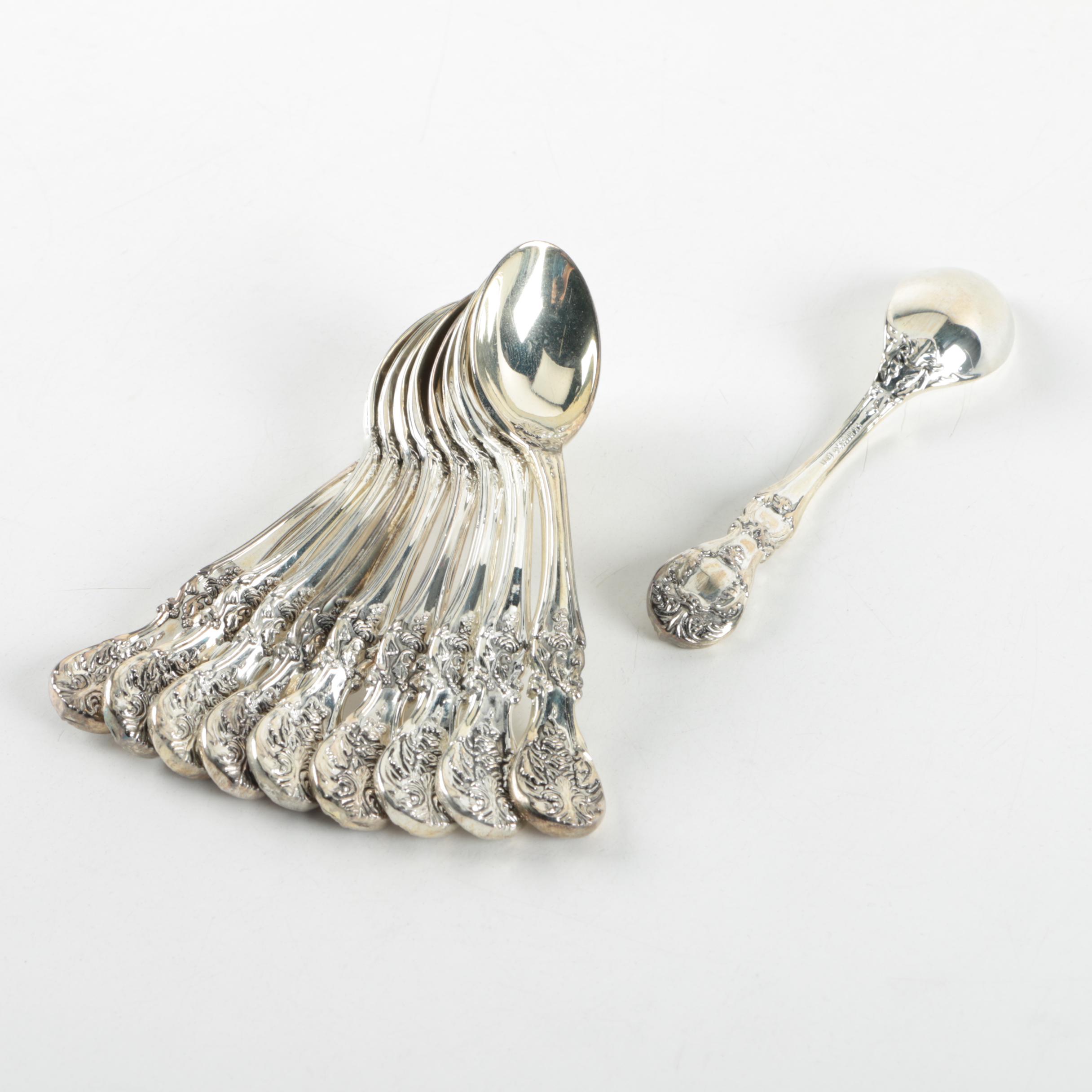 F.B. Rogers Silver Plate Spoons and Other Silver Plate Utensils