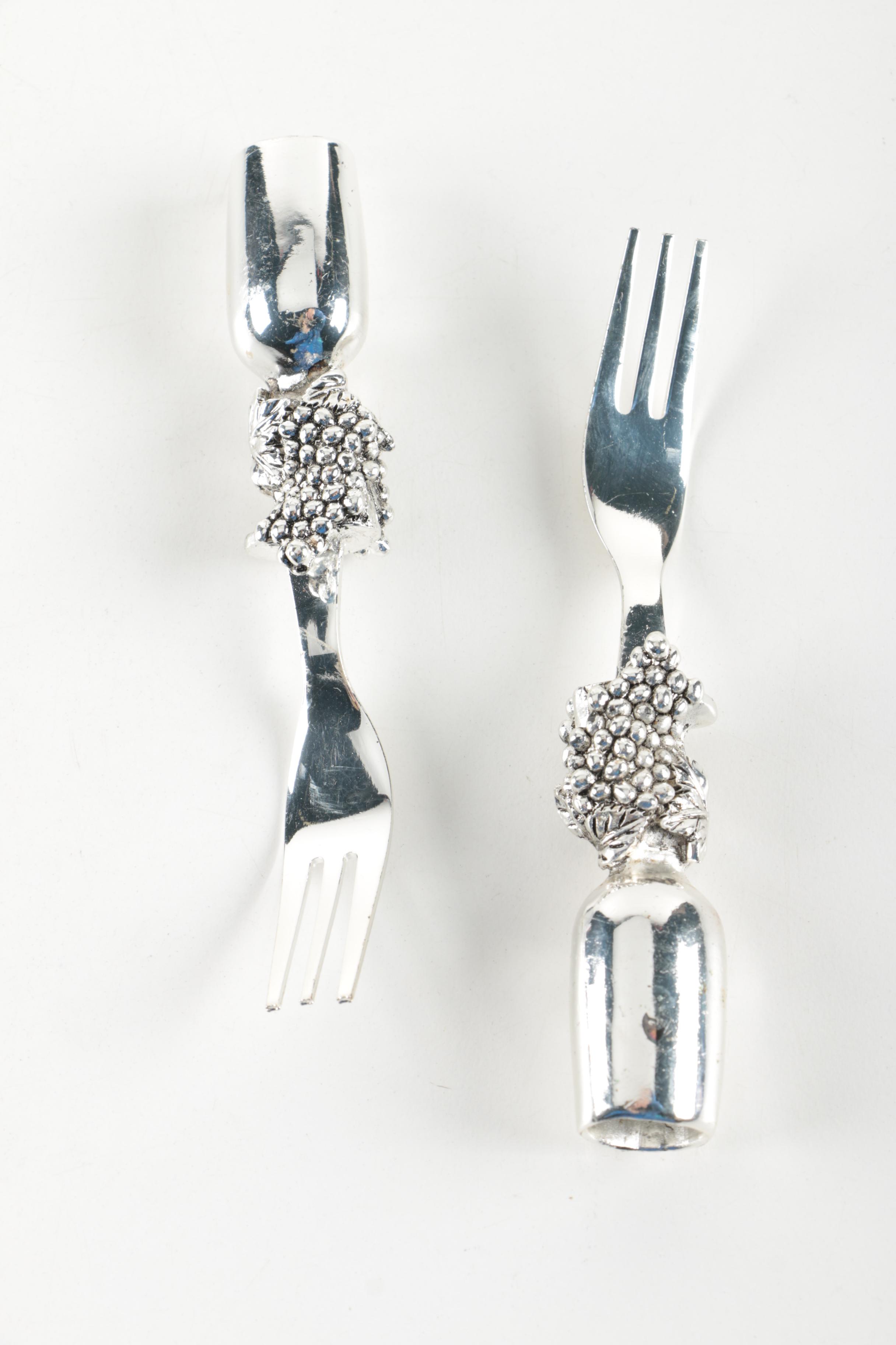 F.B. Rogers Silver Plate Spoons and Other Silver Plate Utensils