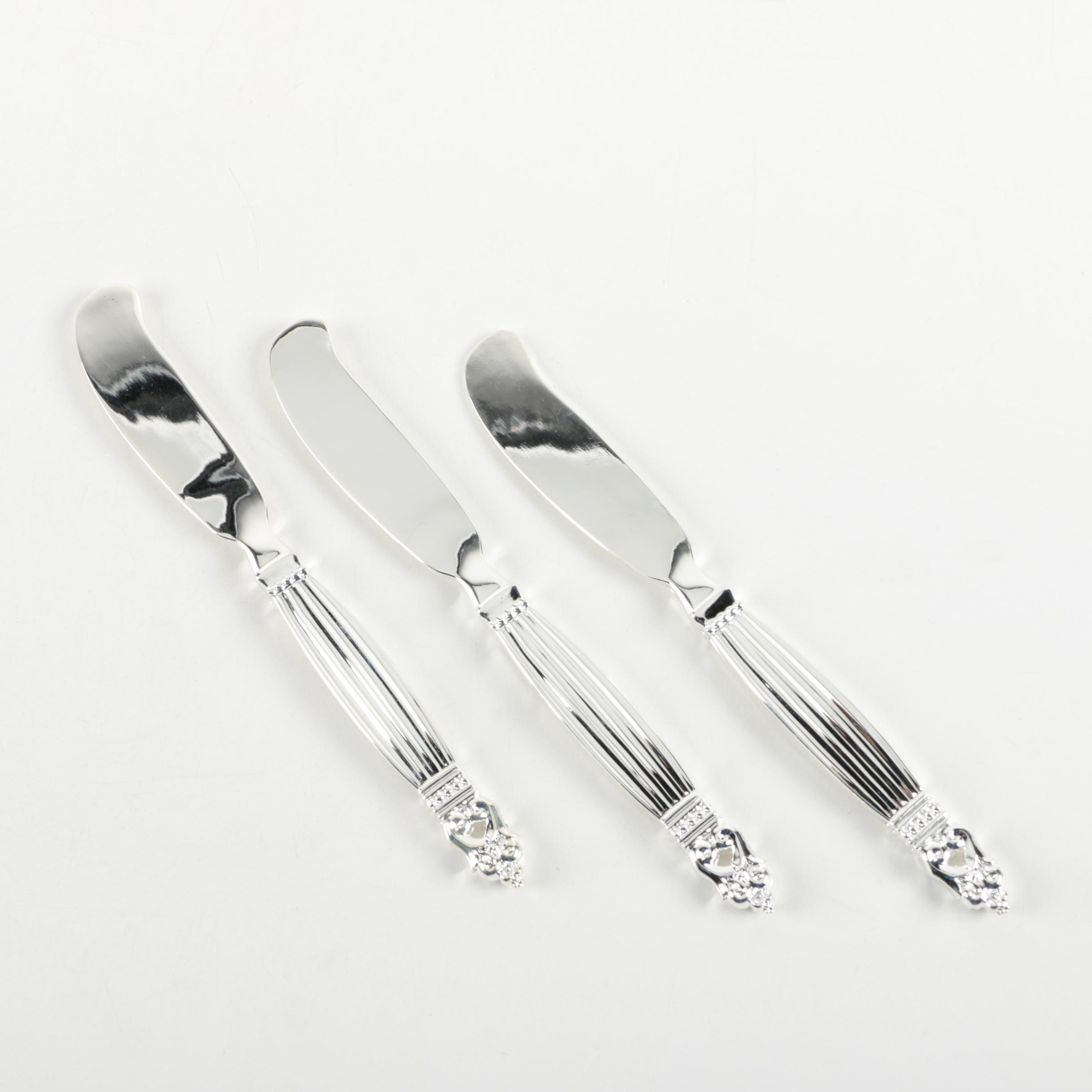 F.B. Rogers Silver Plate Spoons and Other Silver Plate Utensils