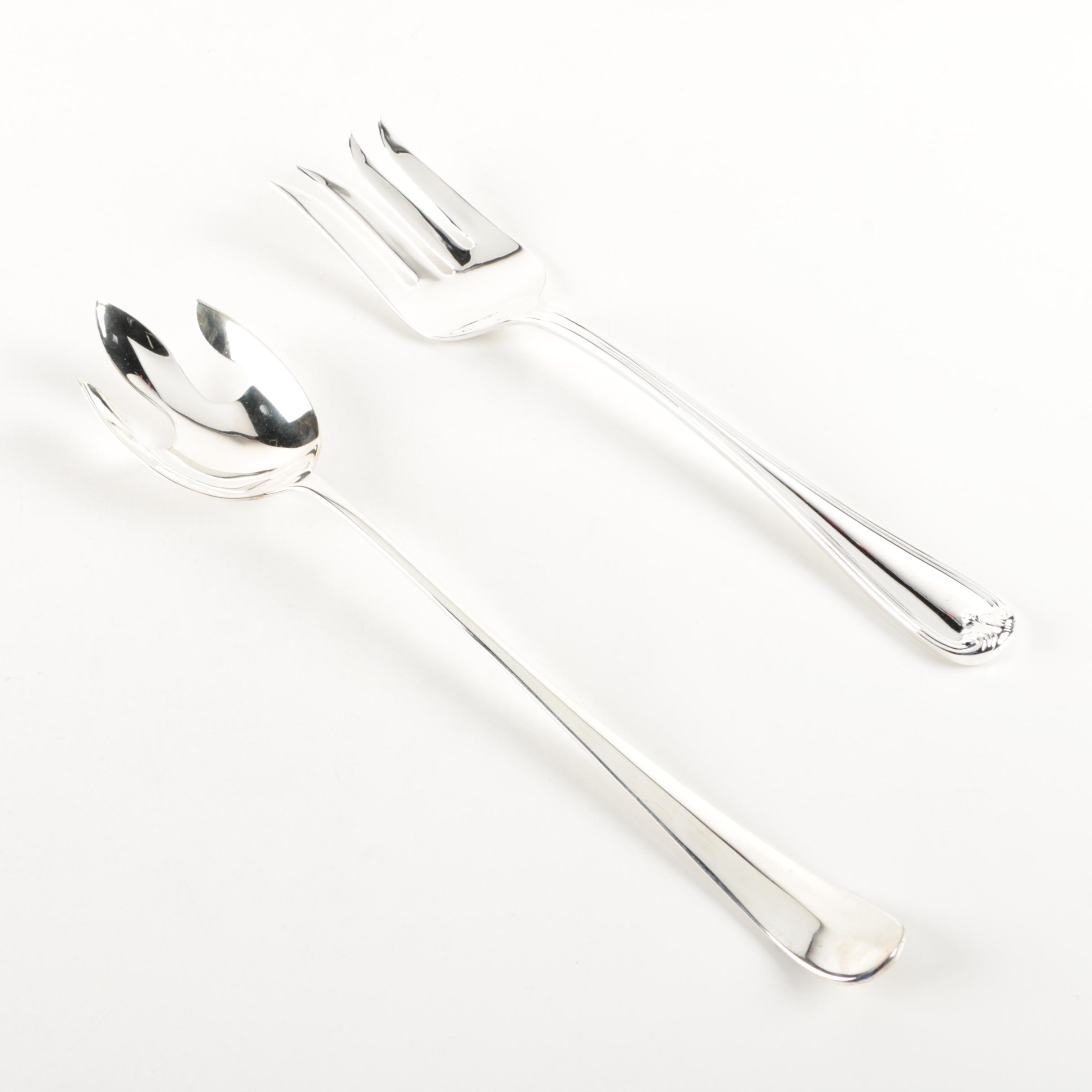 F.B. Rogers Silver Plate Spoons and Other Silver Plate Utensils