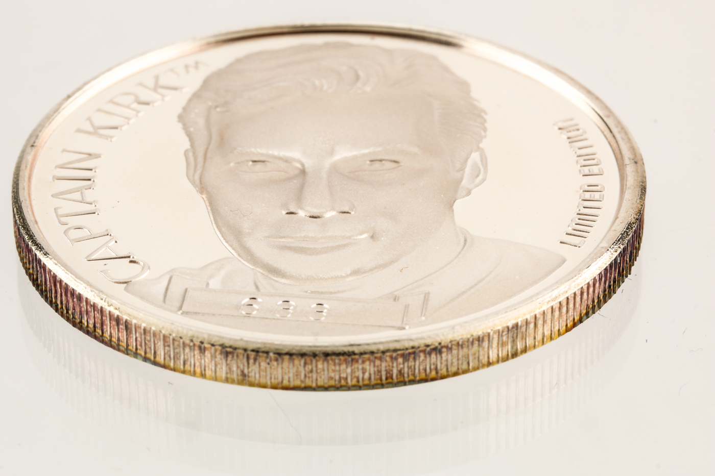 Three 1991 Star Trek 25th Anniversary Proof Silver Rounds