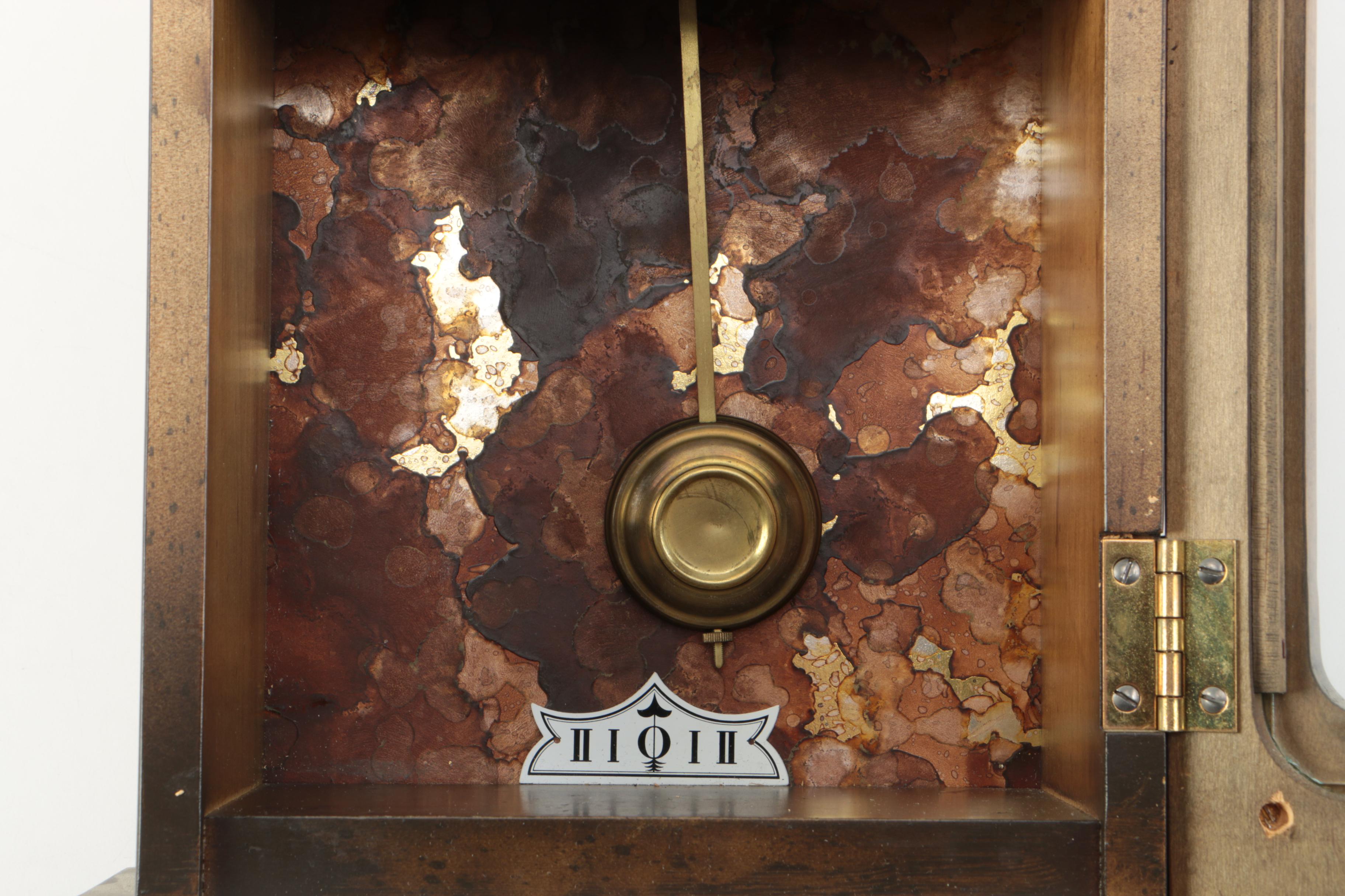 Vintage P.F. Bollenbach  Pendulum Wall Clock