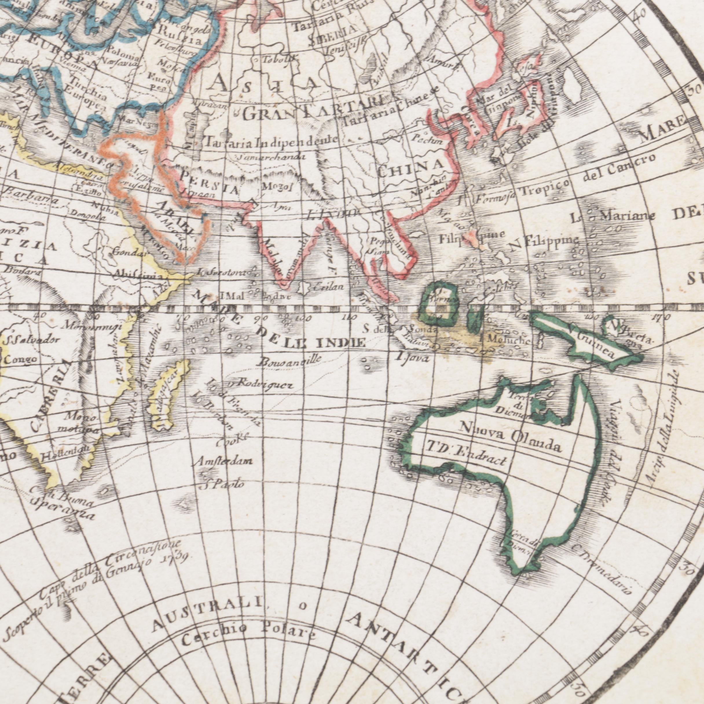 Raymond Veysett Block Print and Antique Engravings of Maps