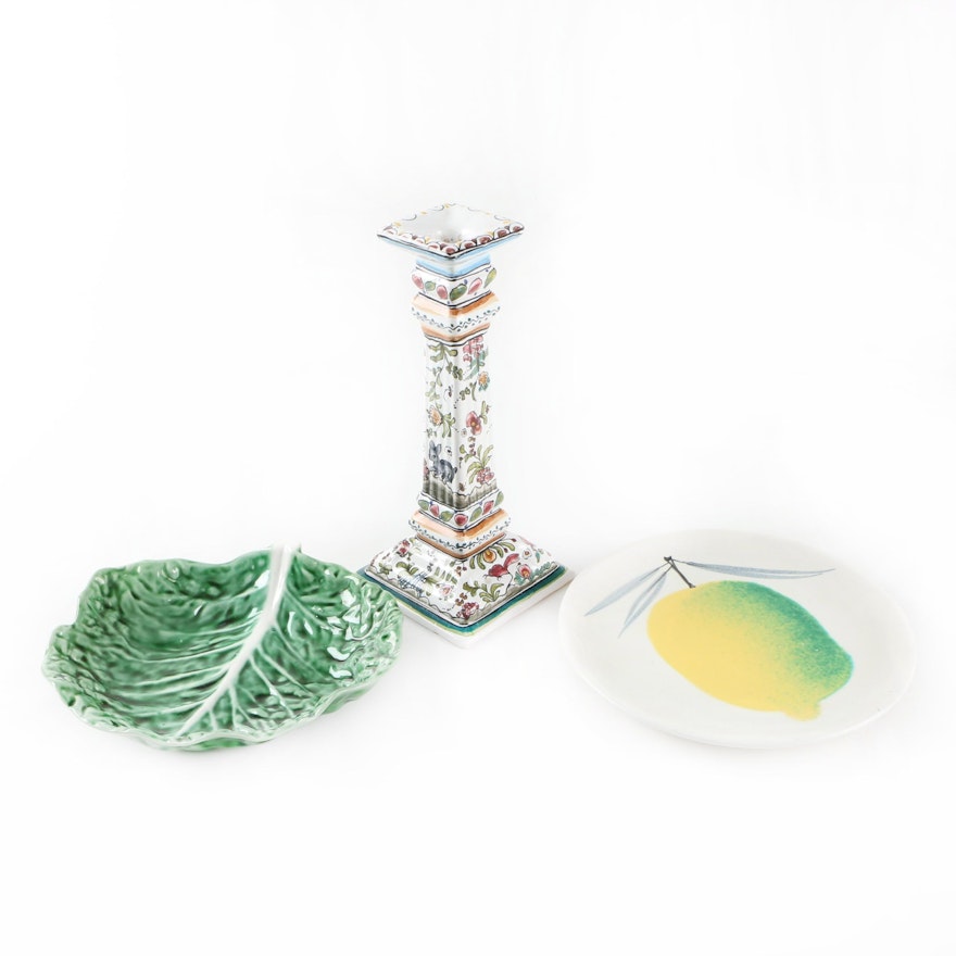 Portuguese and Italian Ceramic Tableware Including Raymor