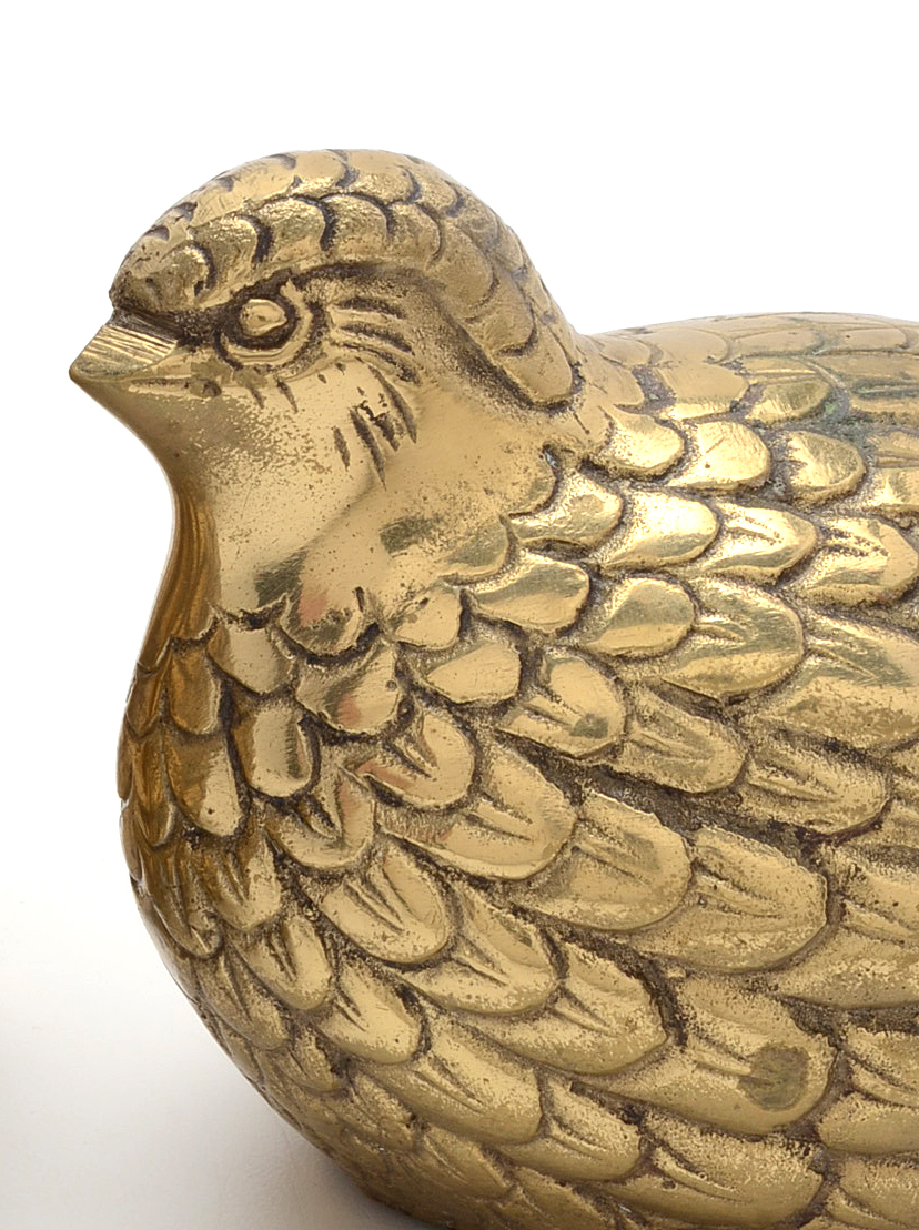 Three Brass Quail