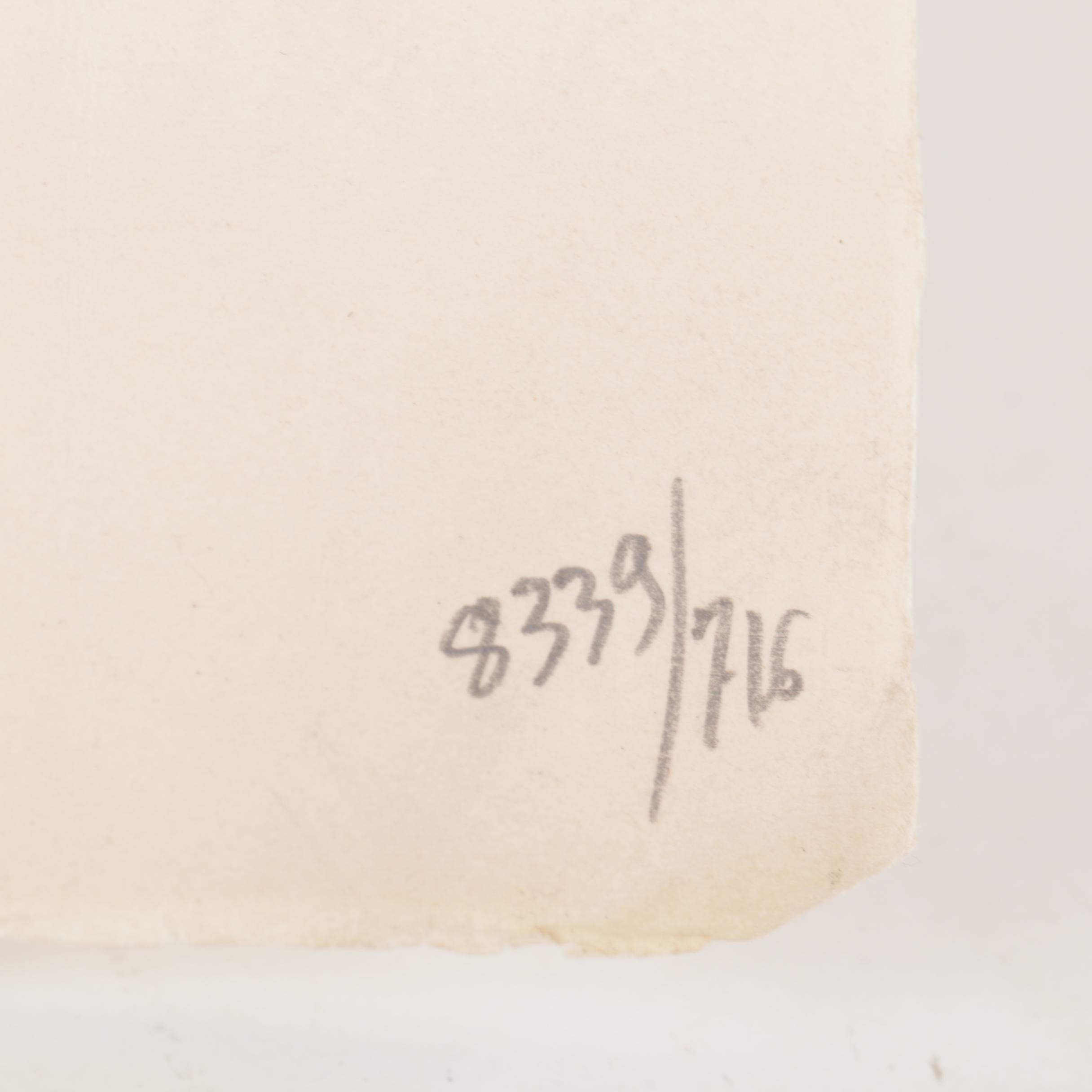 1952 Limited Edition Etchings by Lucien Coutaud and Etching After Lagrenée