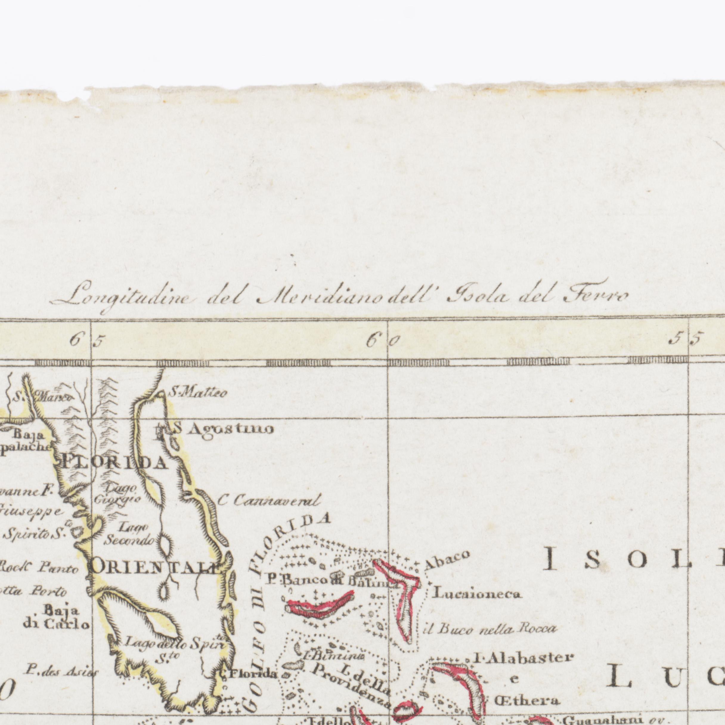 Barbiellini Hand Colored Engravings of Maps of India