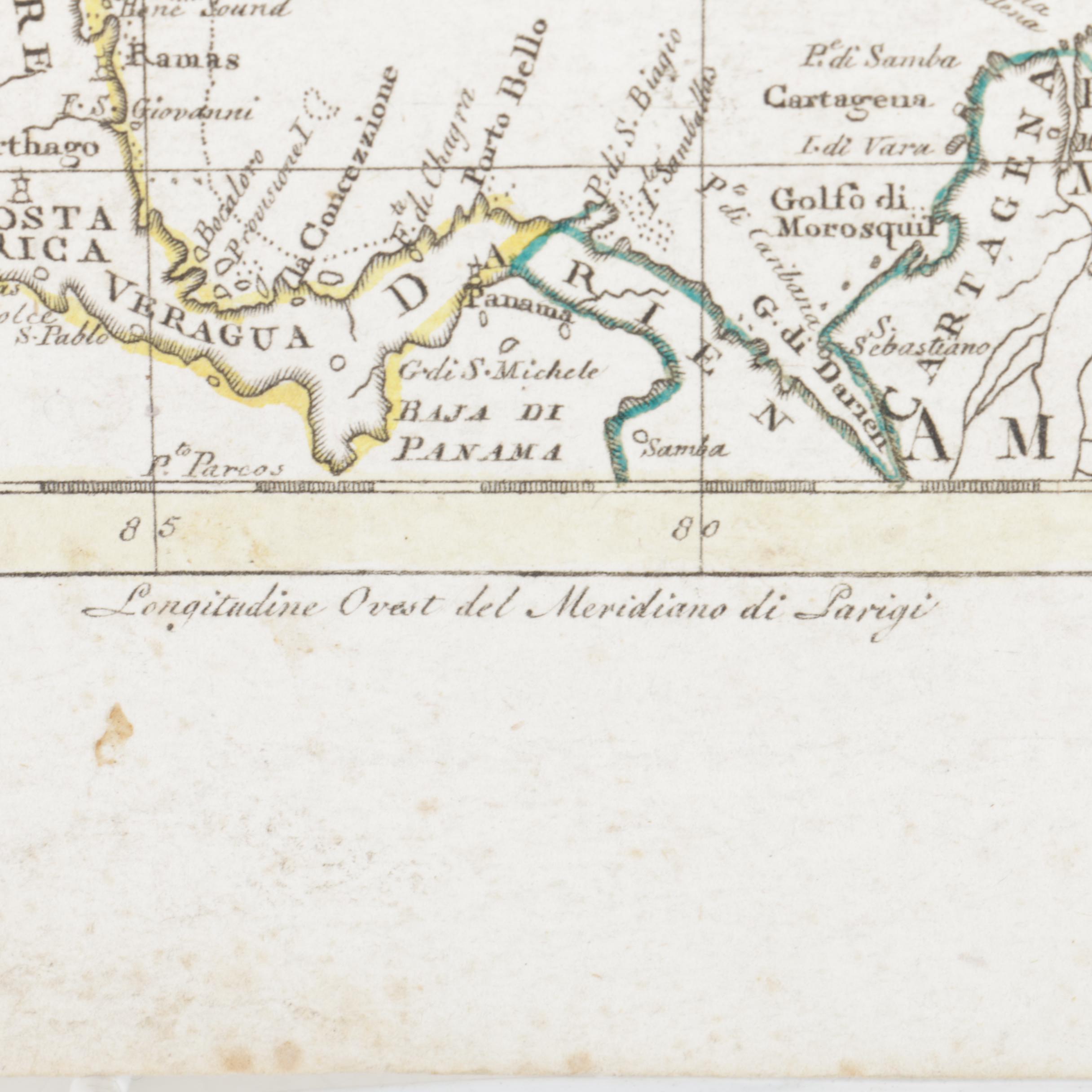 Barbiellini Hand Colored Engravings of Maps of India