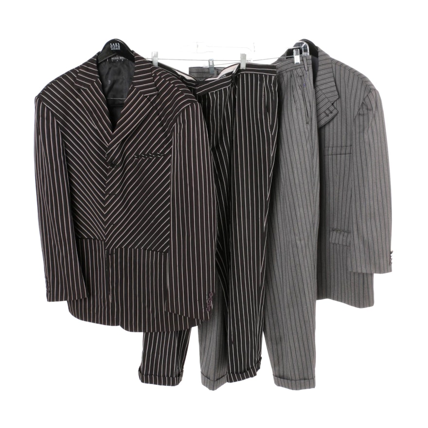 Men's Extrema by Zanetti and Boss Hugo Boss Striped Suits