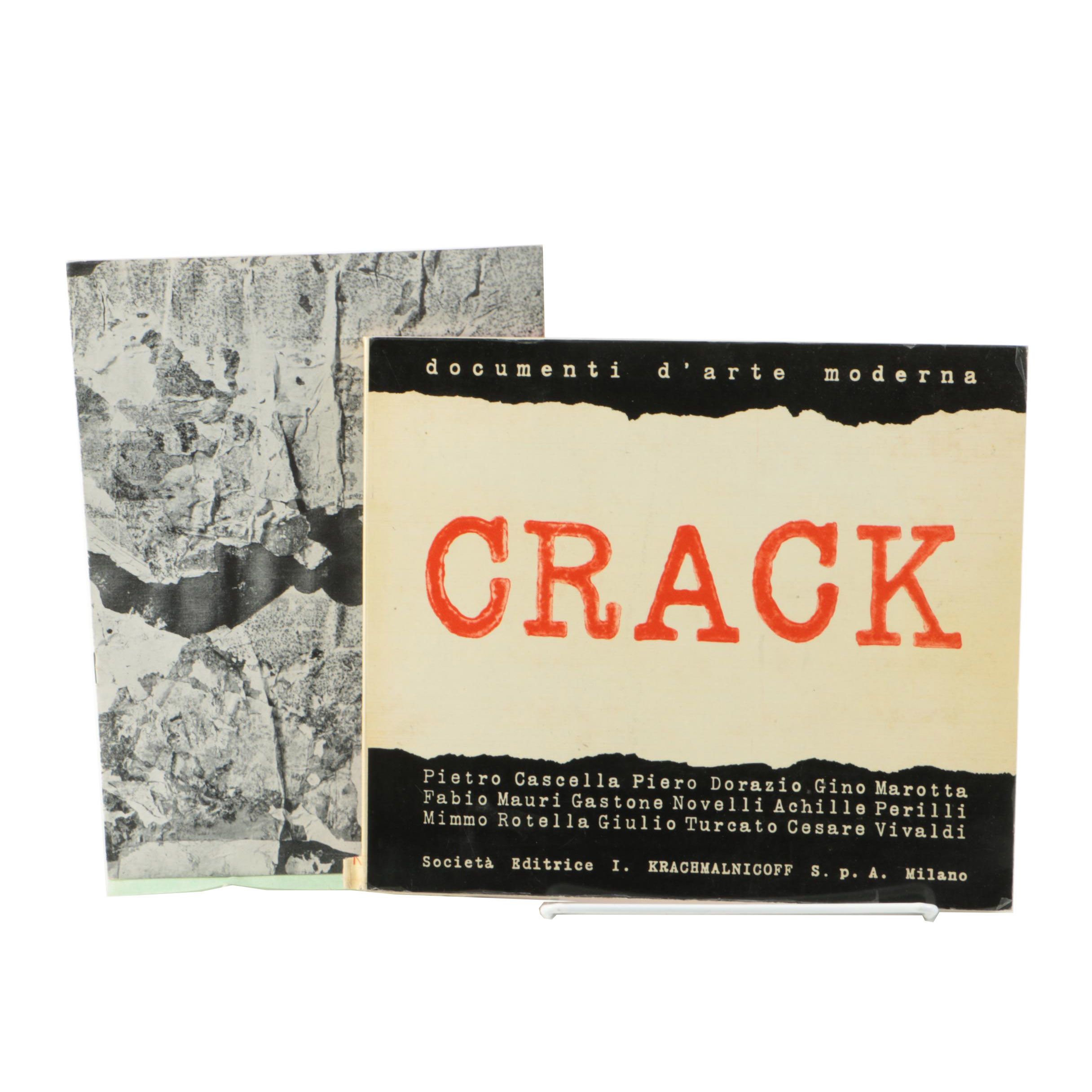 Signed 1960 "Crack" Book and 1959 "Rotella"