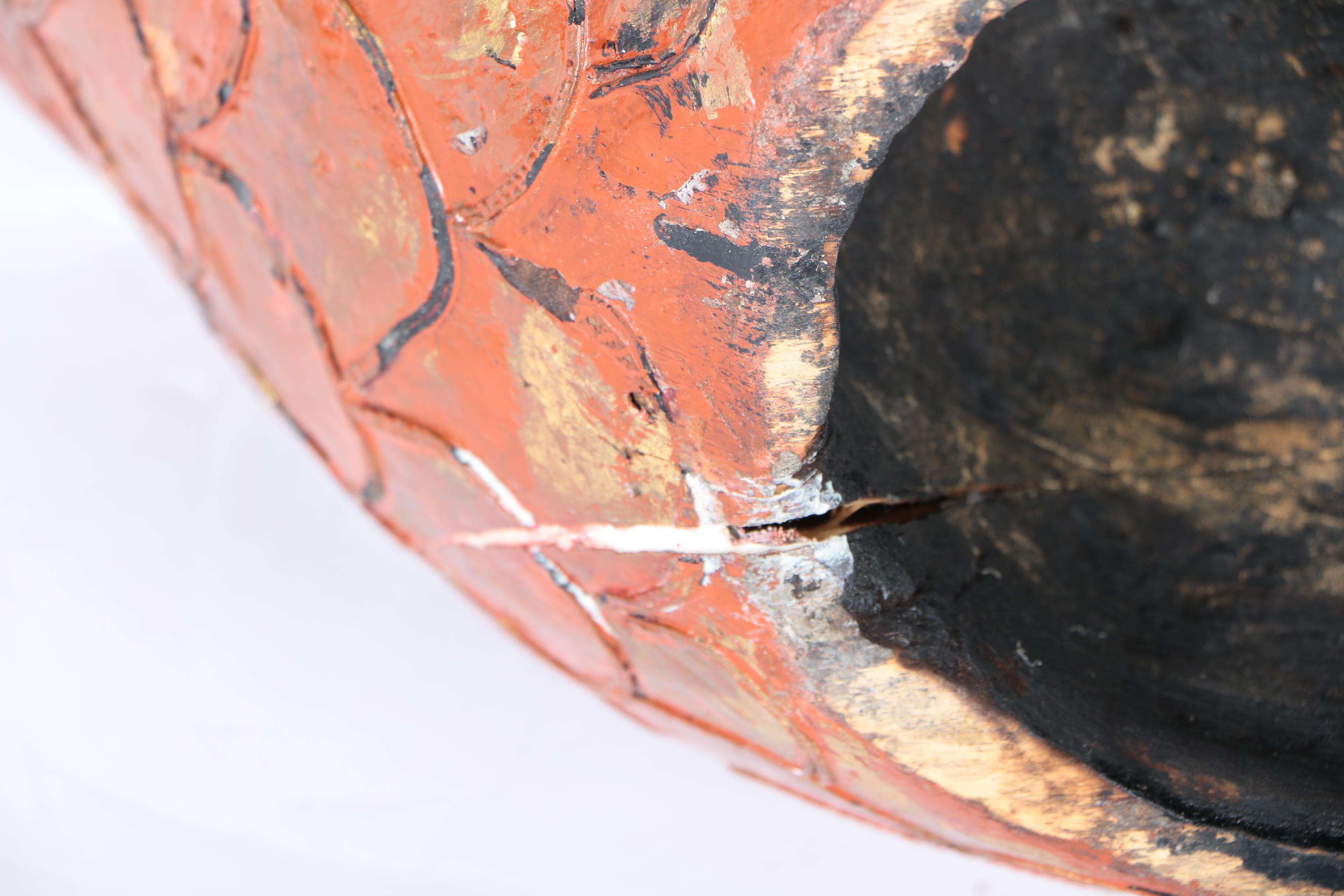 East Asian Style Carved Wooden Swan Sculptures