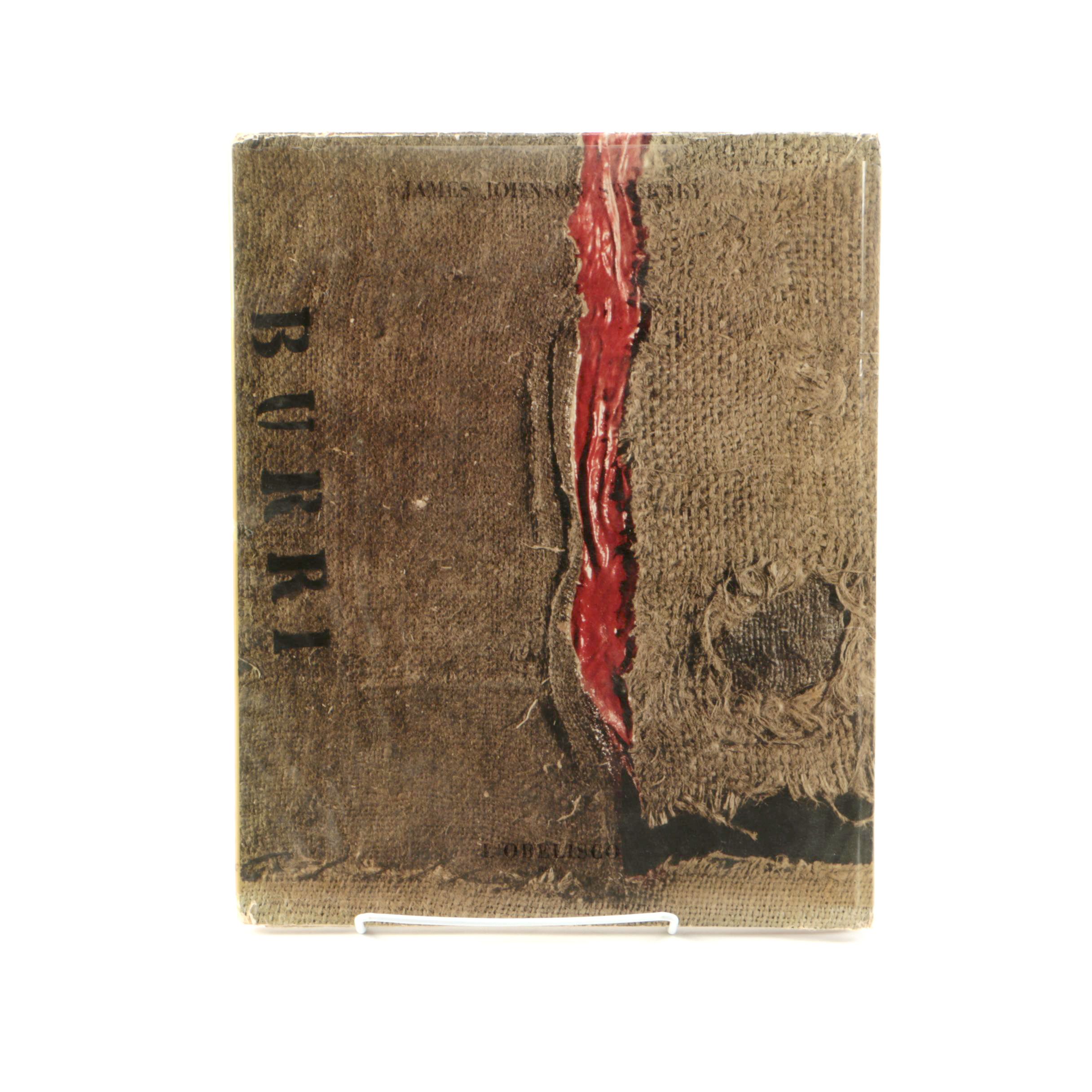 1960 Alberto Burri Signed "Burri" by James Johnson Sweeney