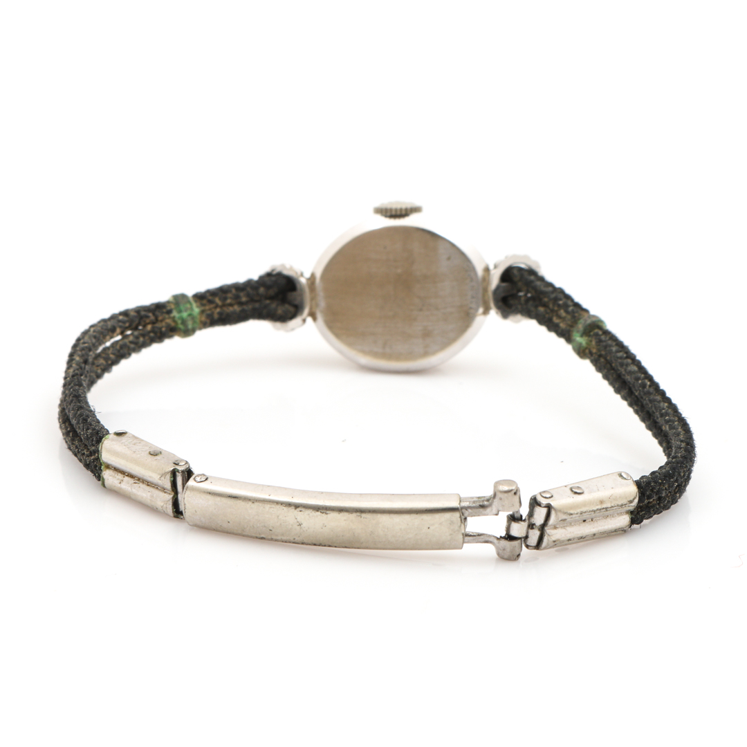 Lady Elgin 14K White Gold 23 Jewel Watch