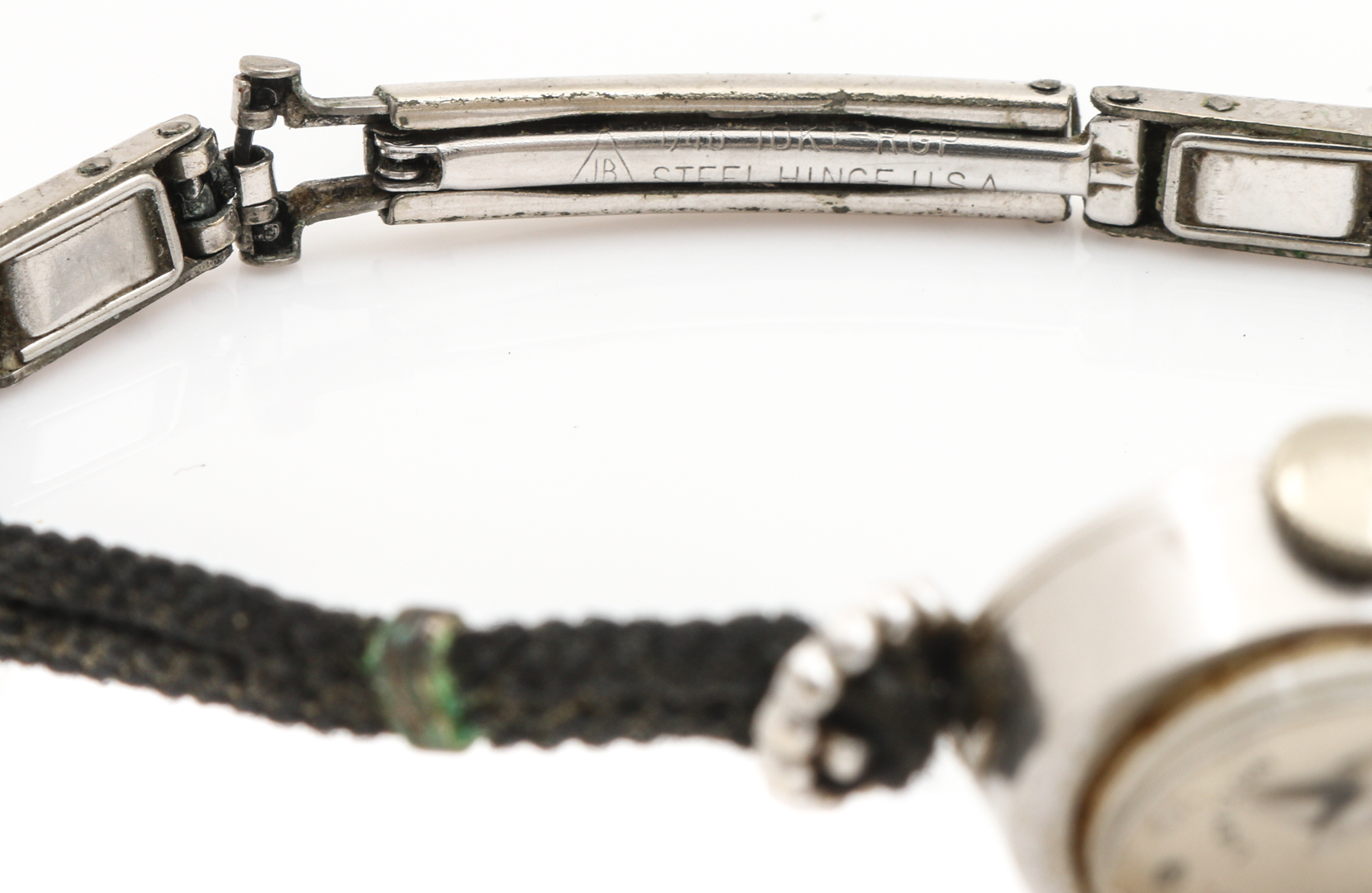 Lady Elgin 14K White Gold 23 Jewel Watch