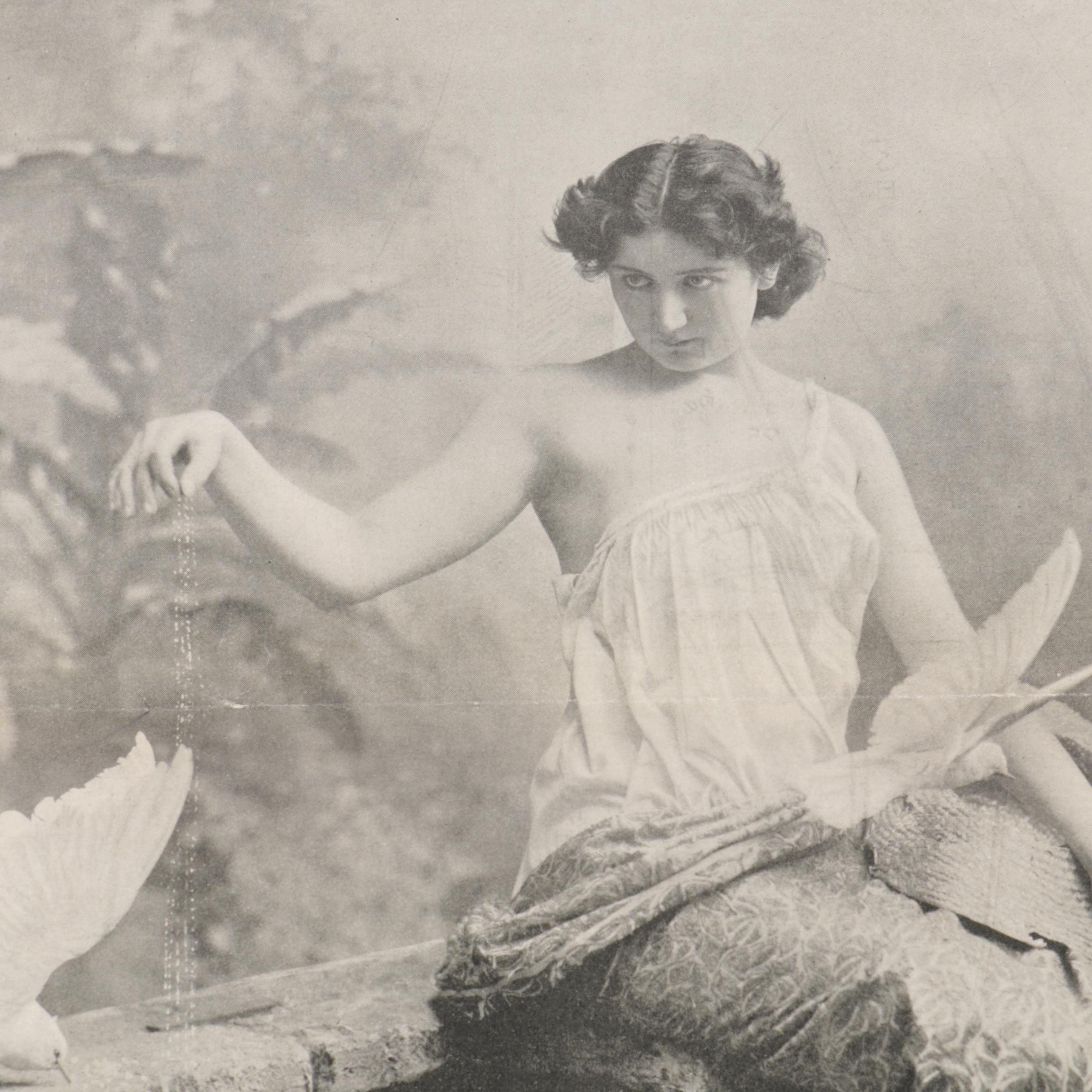 Hand Colored Harper's Weekly Wood Engraving and 1896 Leslie's Weekly Publication