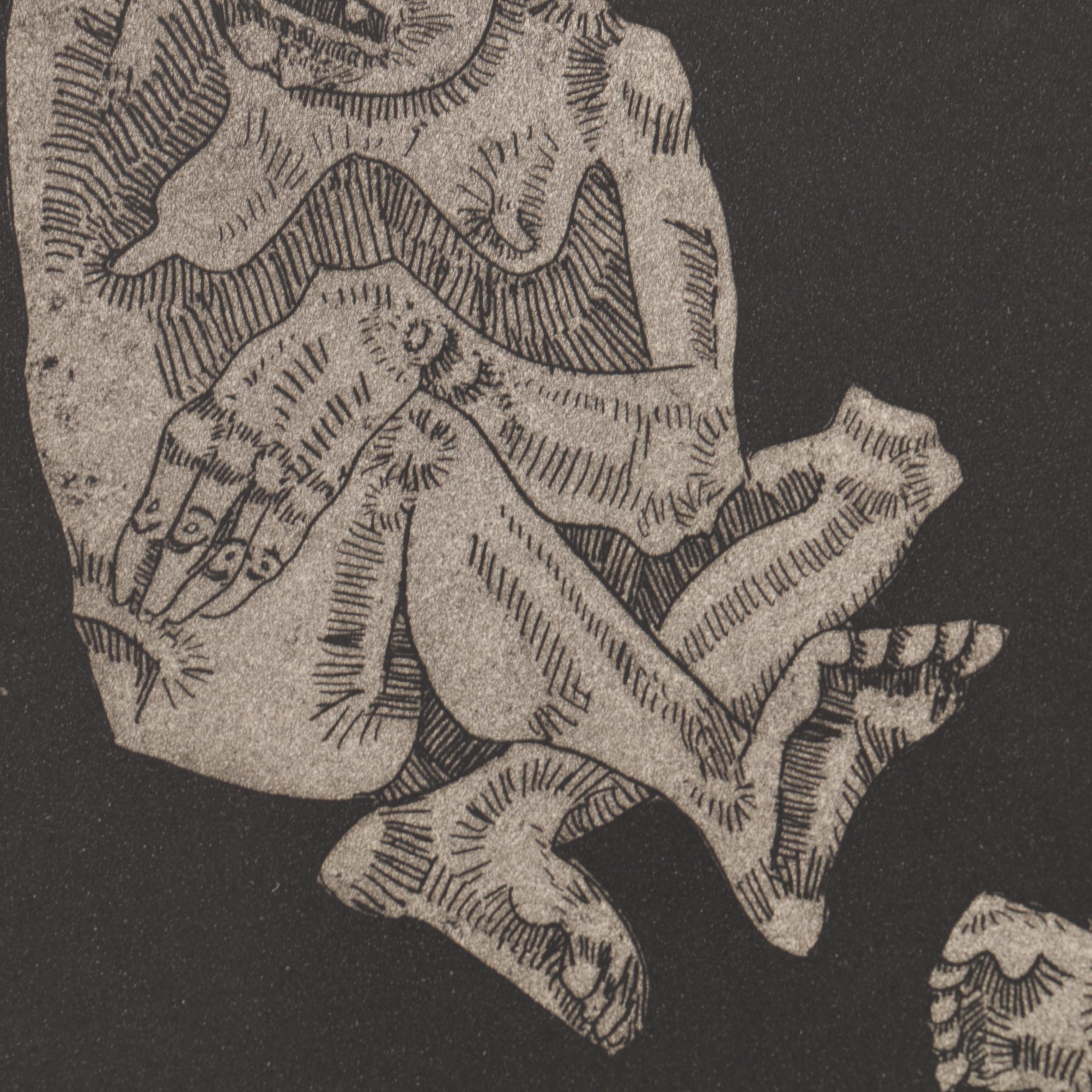 Limited Edition Etchings and a Handcolored Map Engraving