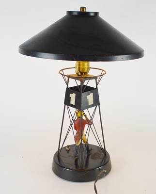 Johnnie Walker #1 Buoy Metal Table Lamp