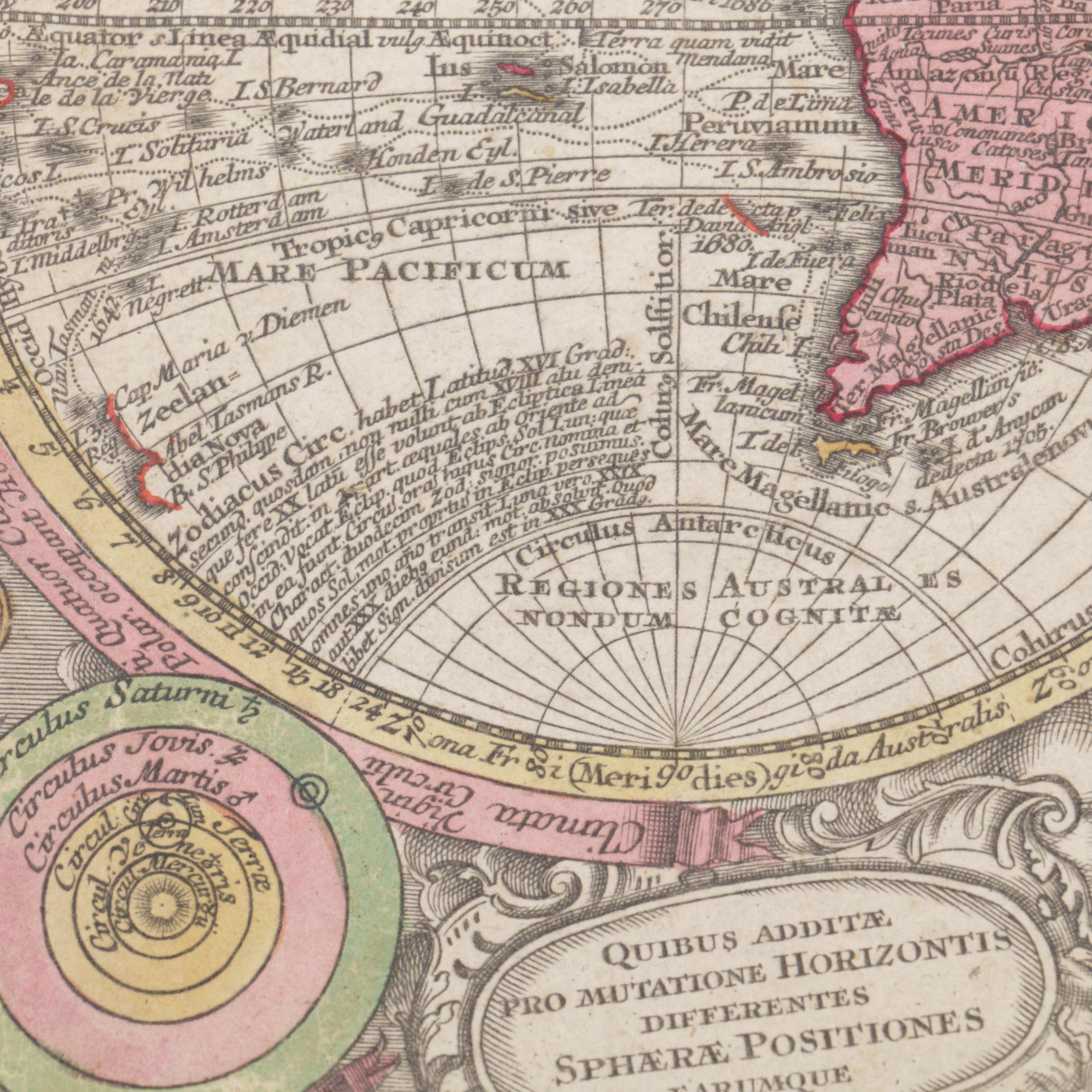 Limited Edition Etchings and a Handcolored Map Engraving