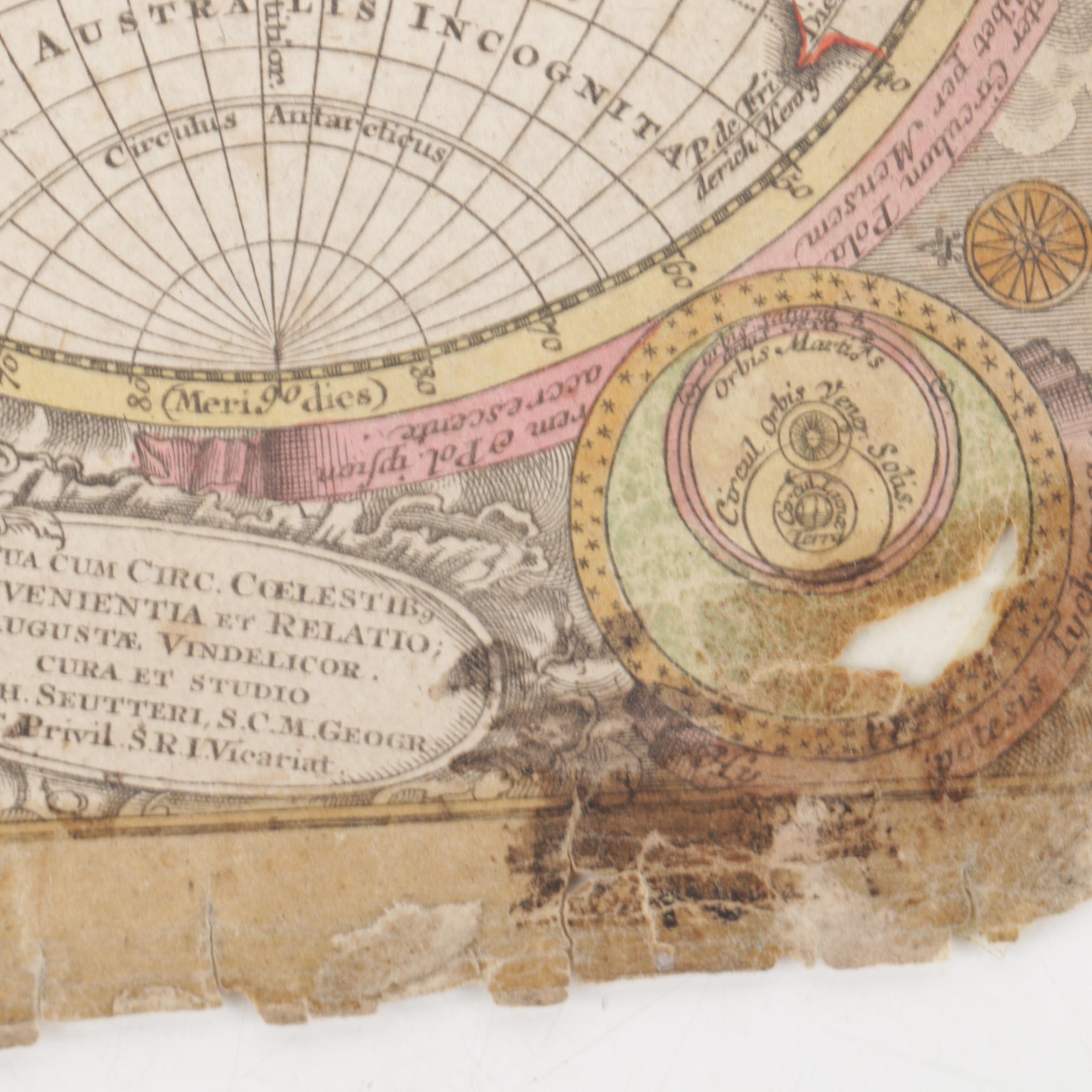 Limited Edition Etchings and a Handcolored Map Engraving