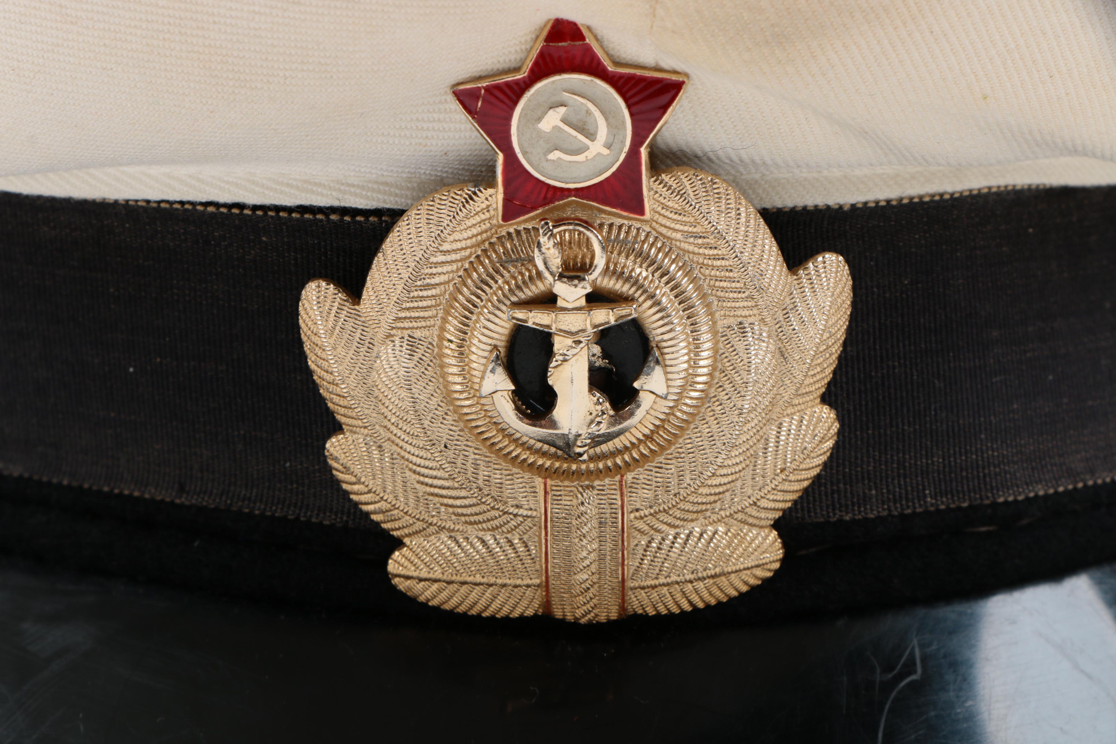 Vintage Soviet Union Naval Cap
