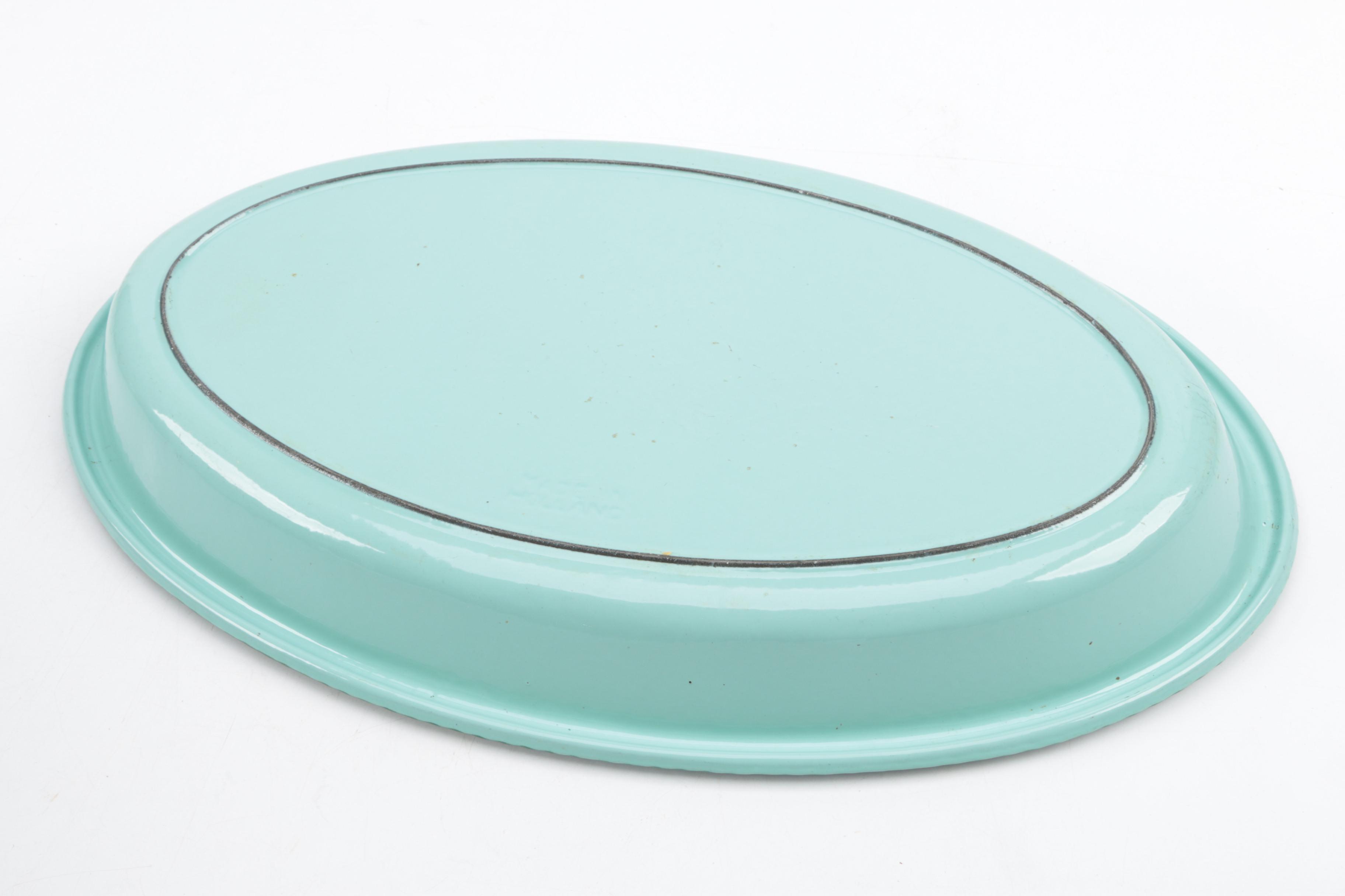 Vintage European Enamel Dutch Oven and Casserole Dish