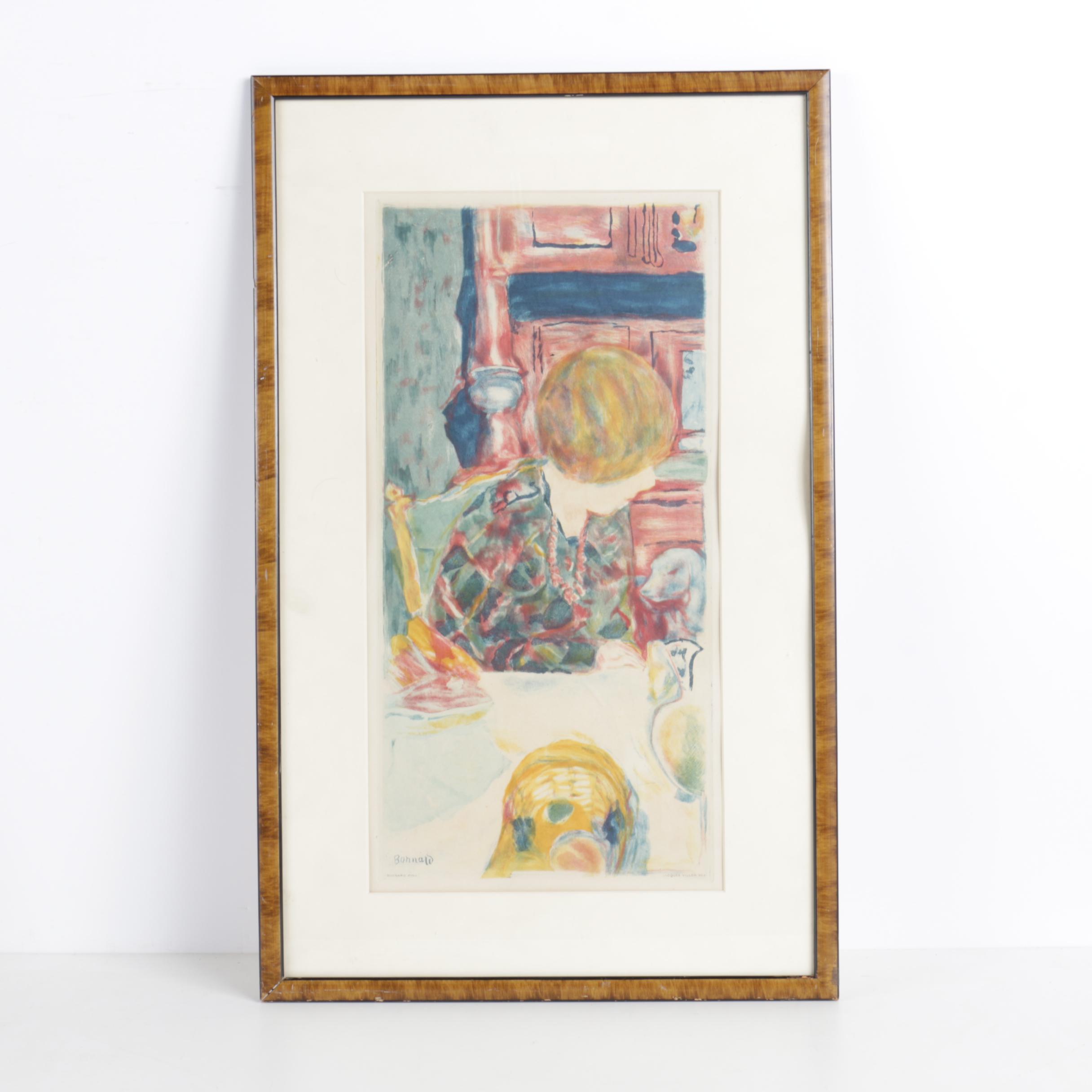 Etchings Including Jacques Villon Aquatint After Bonnard's "La Femme au Chien"