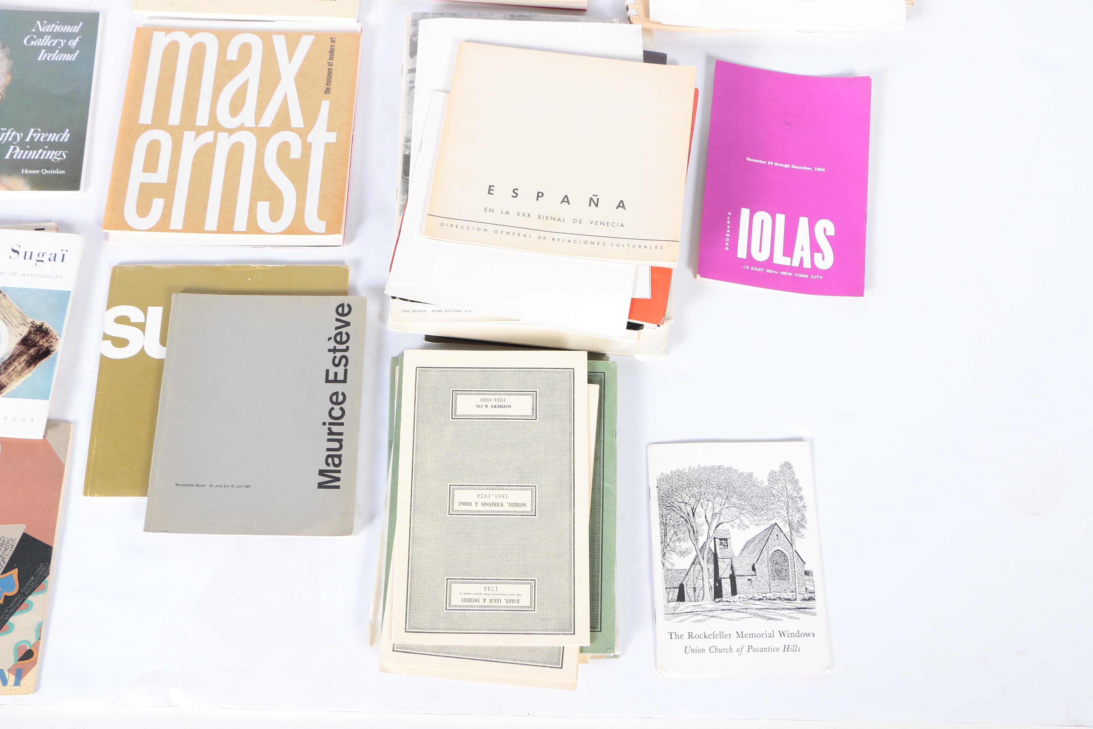 Art Books and Art Gallery Programs.