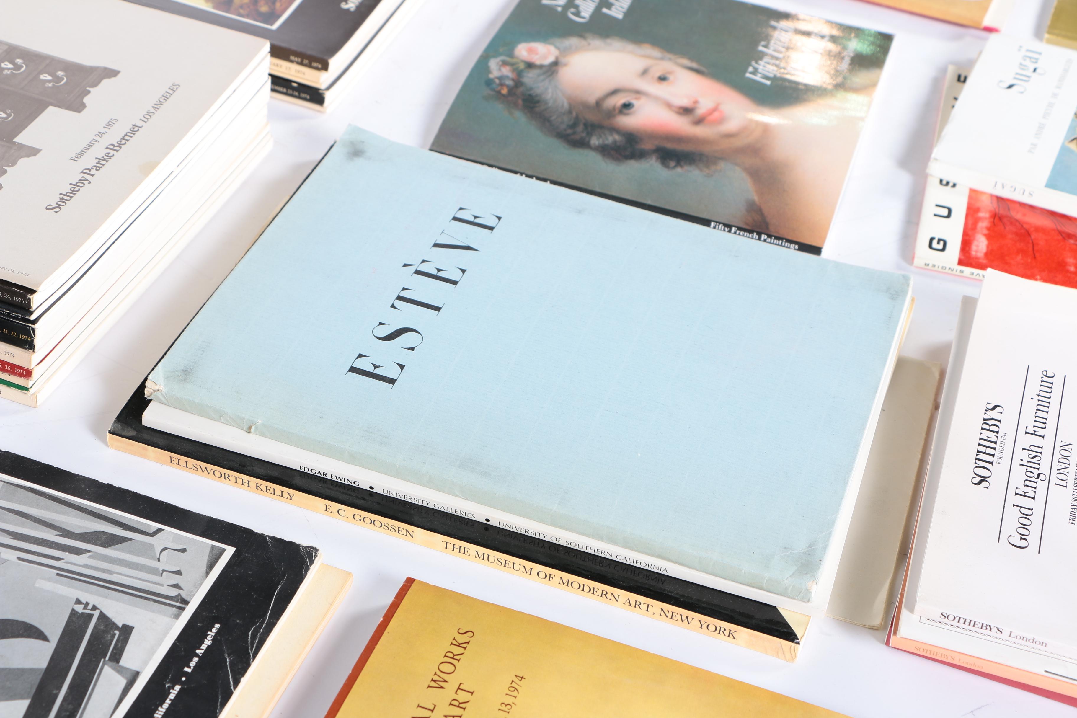 Art Books and Art Gallery Programs.