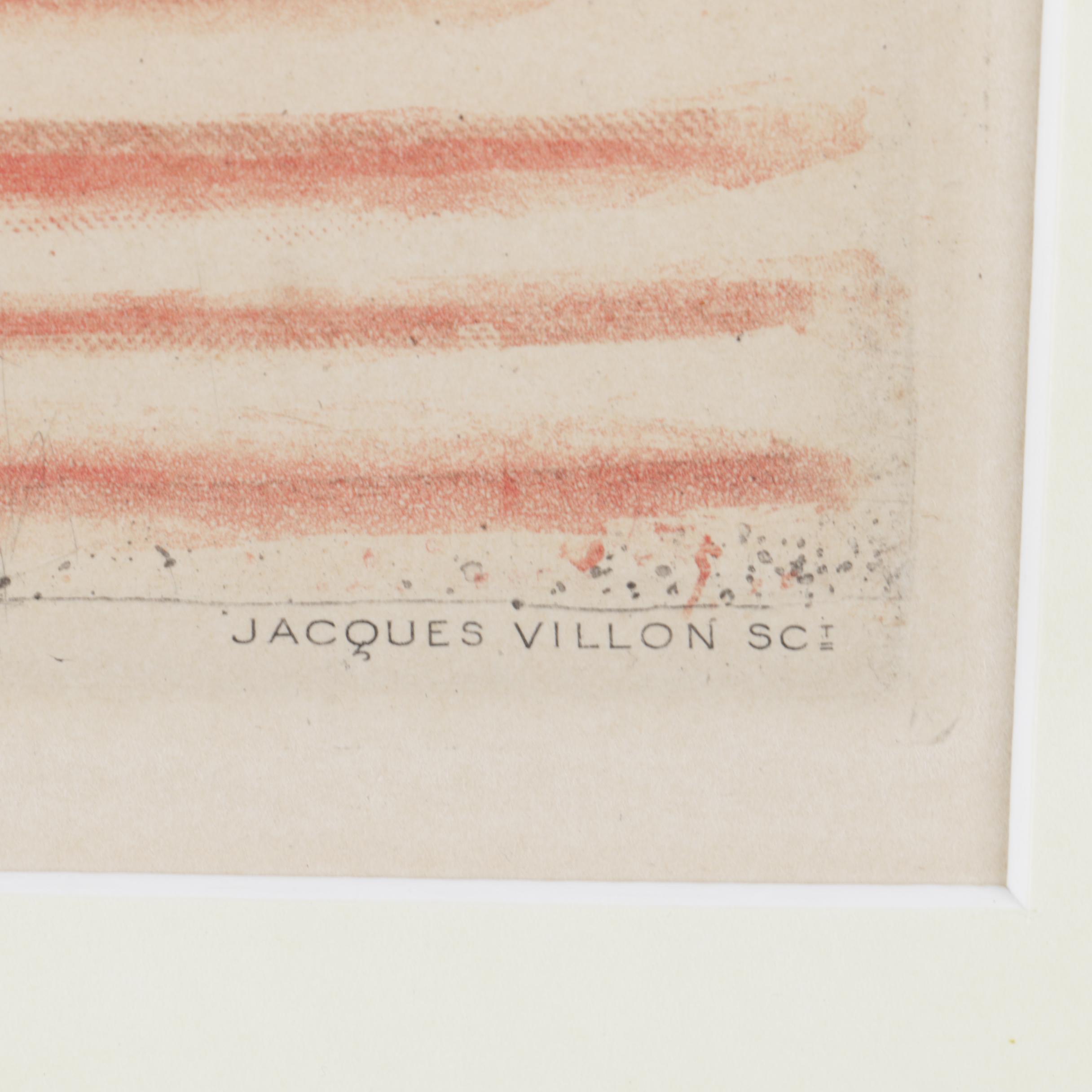 Jacques Villon 1920s Etchings with Aquatint After Works by Renoir and Matisse