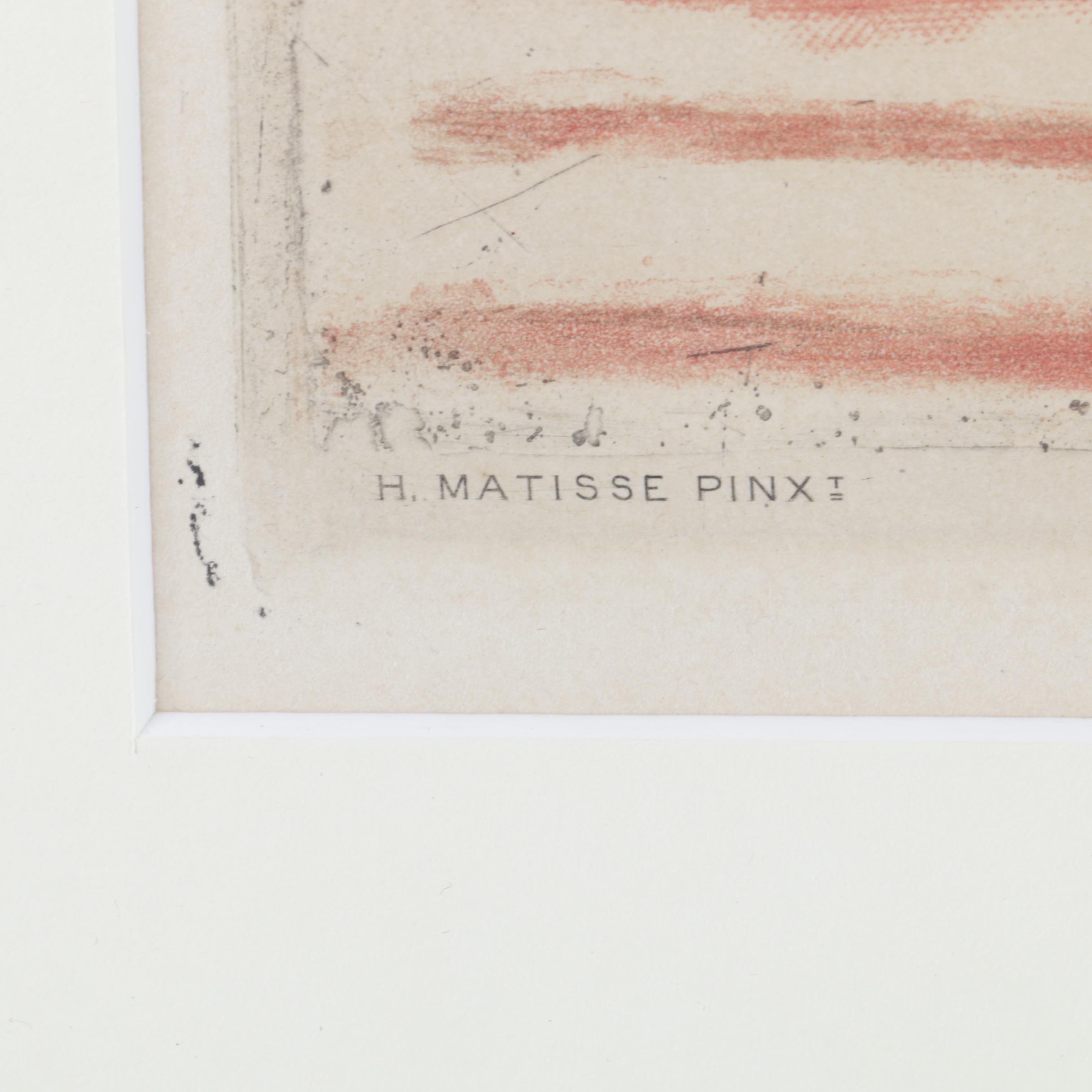 Jacques Villon 1920s Etchings with Aquatint After Works by Renoir and Matisse