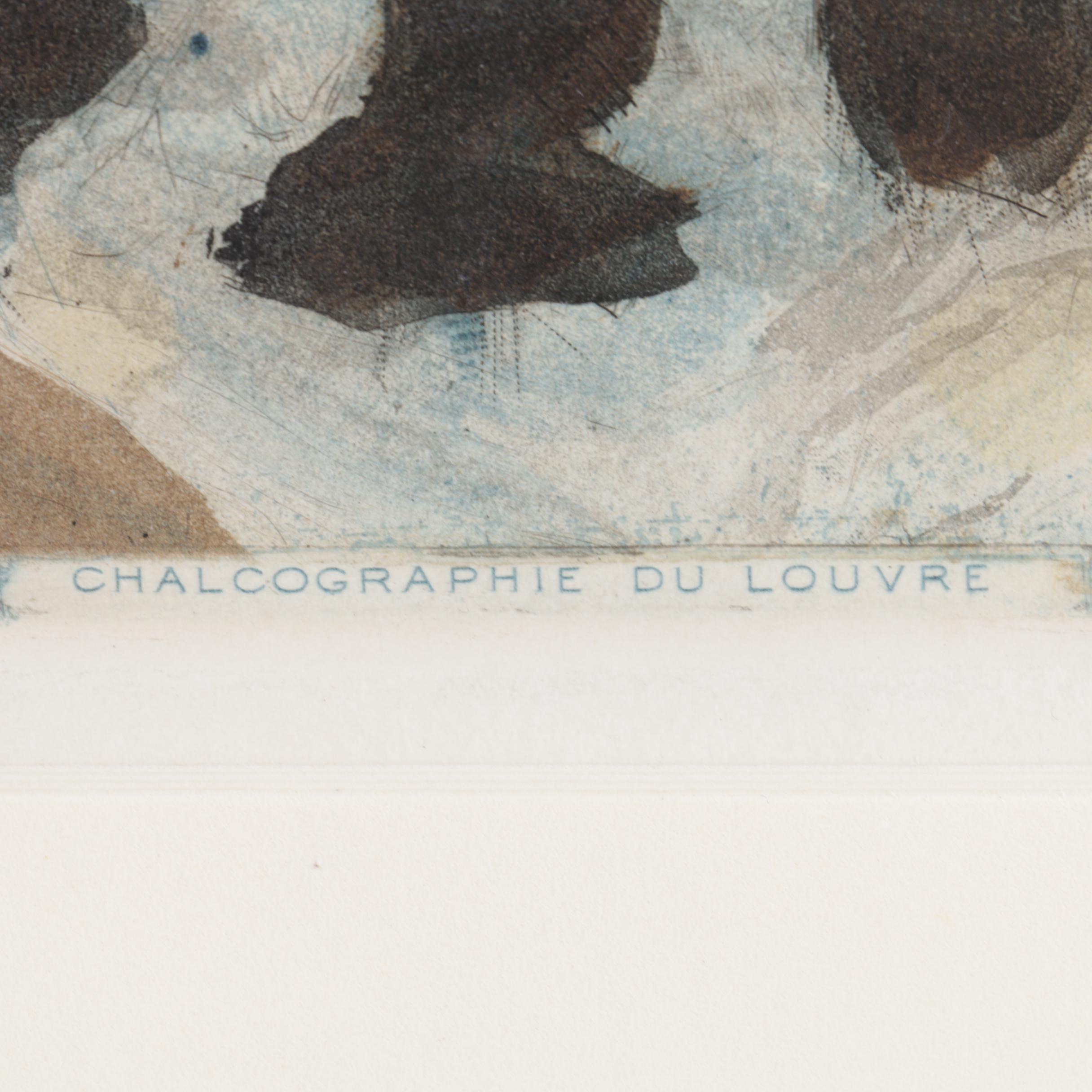 Jacques Villon 1920s Etchings with Aquatint After Works by Renoir and Matisse