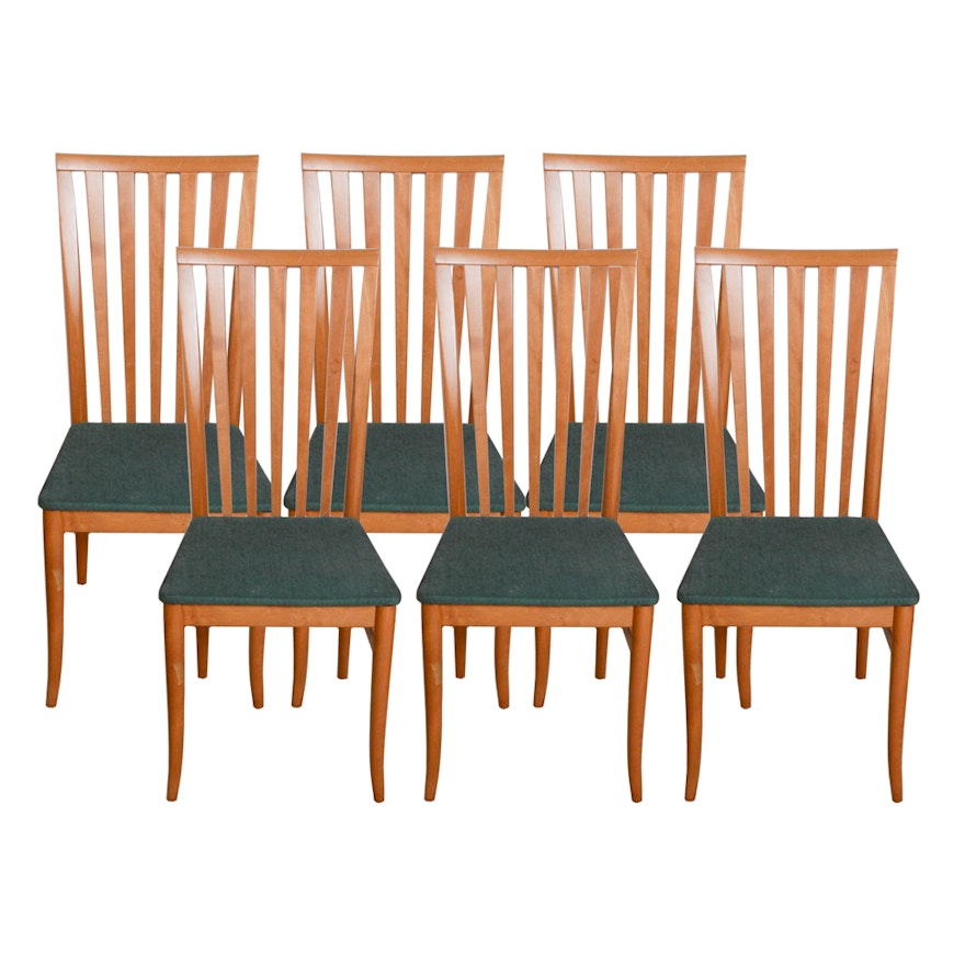 Six Italian Modern Dining Chairs by Workbench