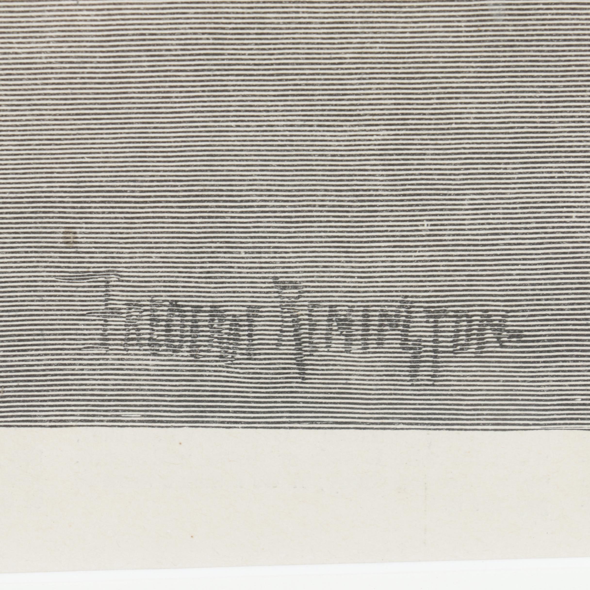 "Harper's Weekly" Engraving After Remington "Football, A Collision at the Ropes"