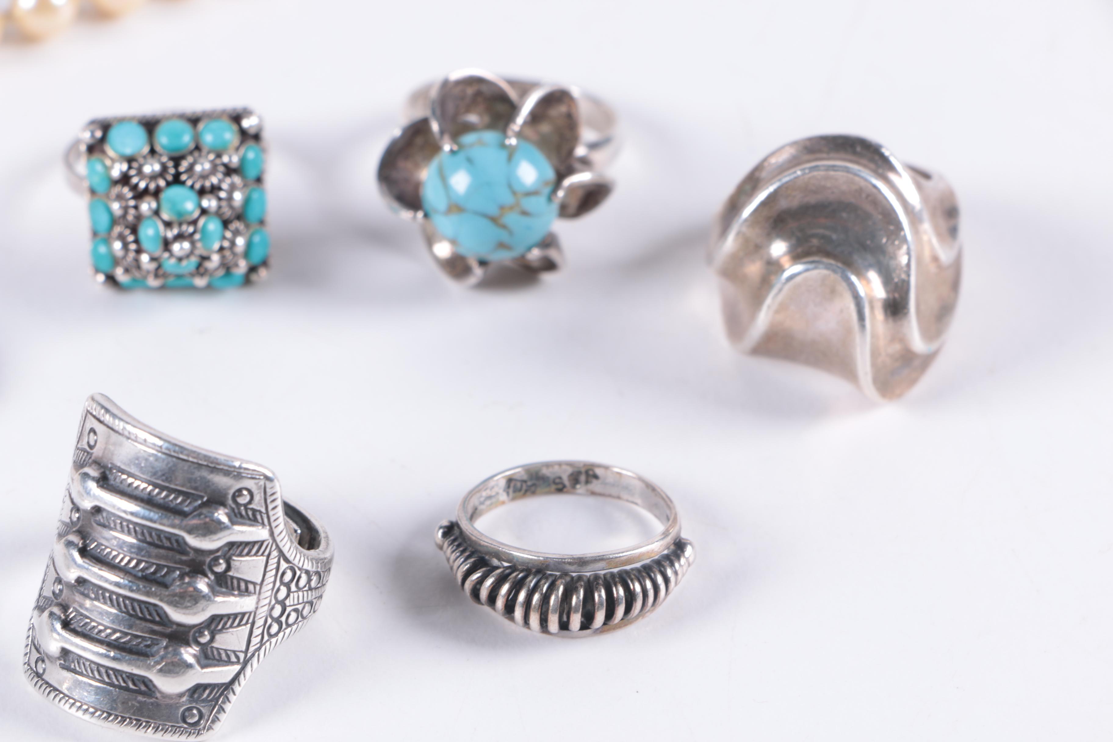 Sterling Silver Jewelry Featuring Judith Jack and David Andersen