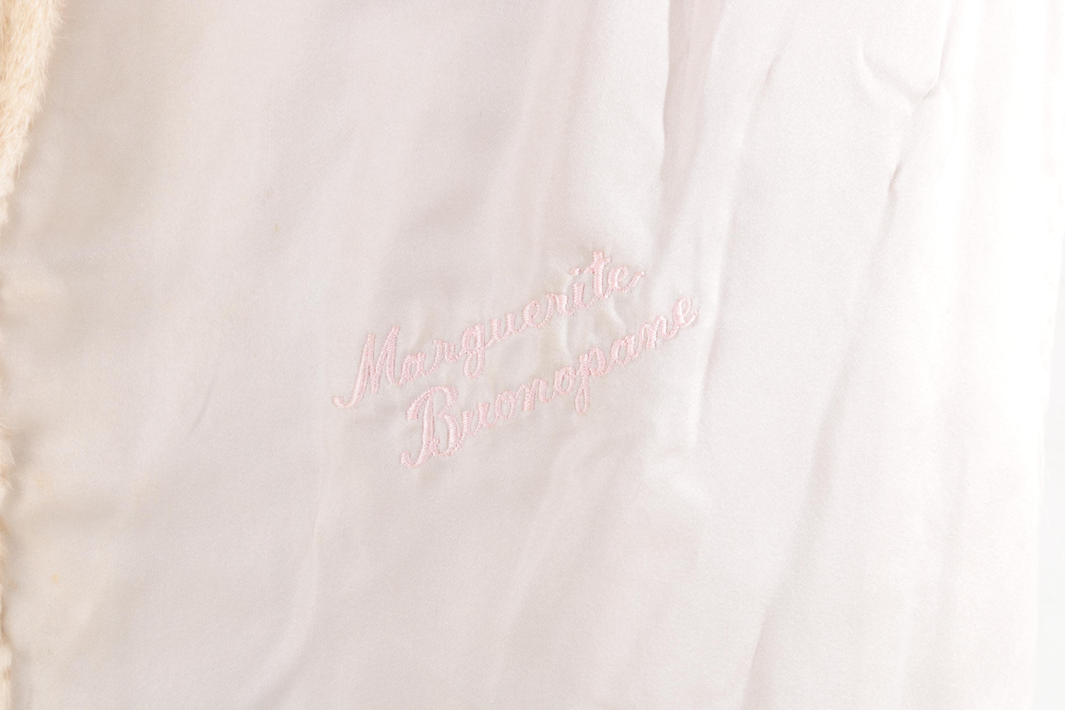 Evans Furs Blonde Mink Fur Jacket