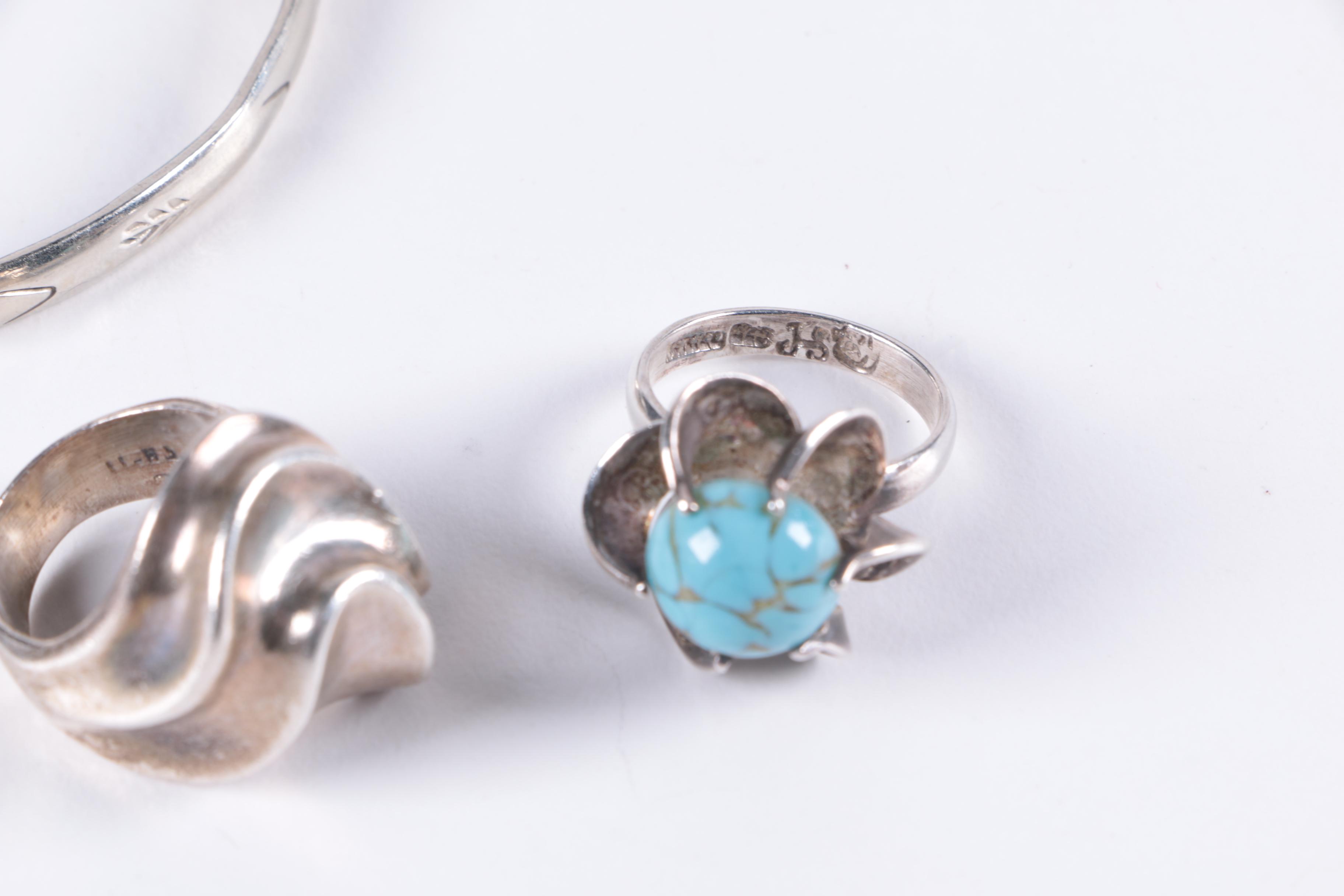 Sterling Silver Jewelry Featuring Judith Jack and David Andersen
