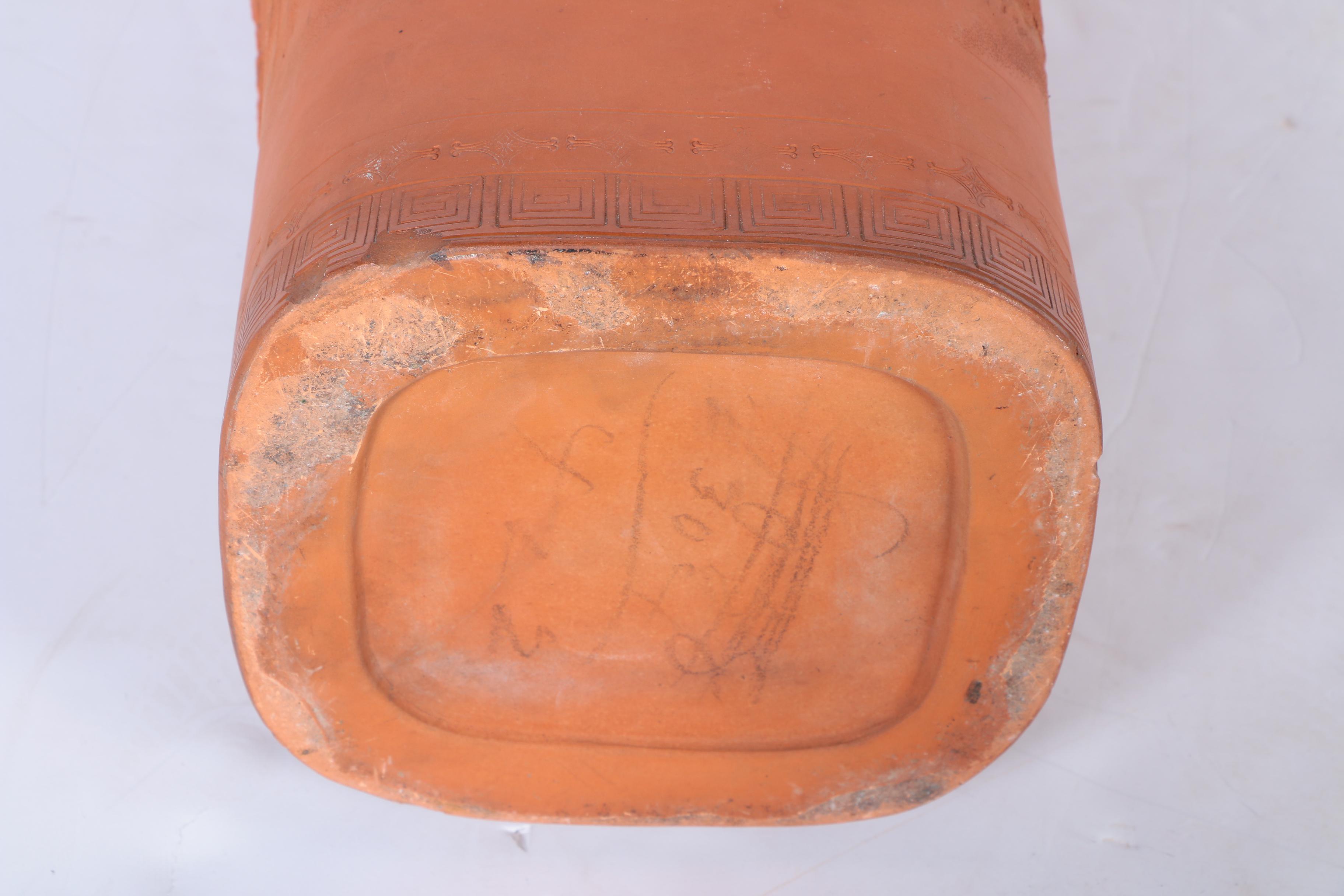 East Asian Terracotta Umbrella Stand