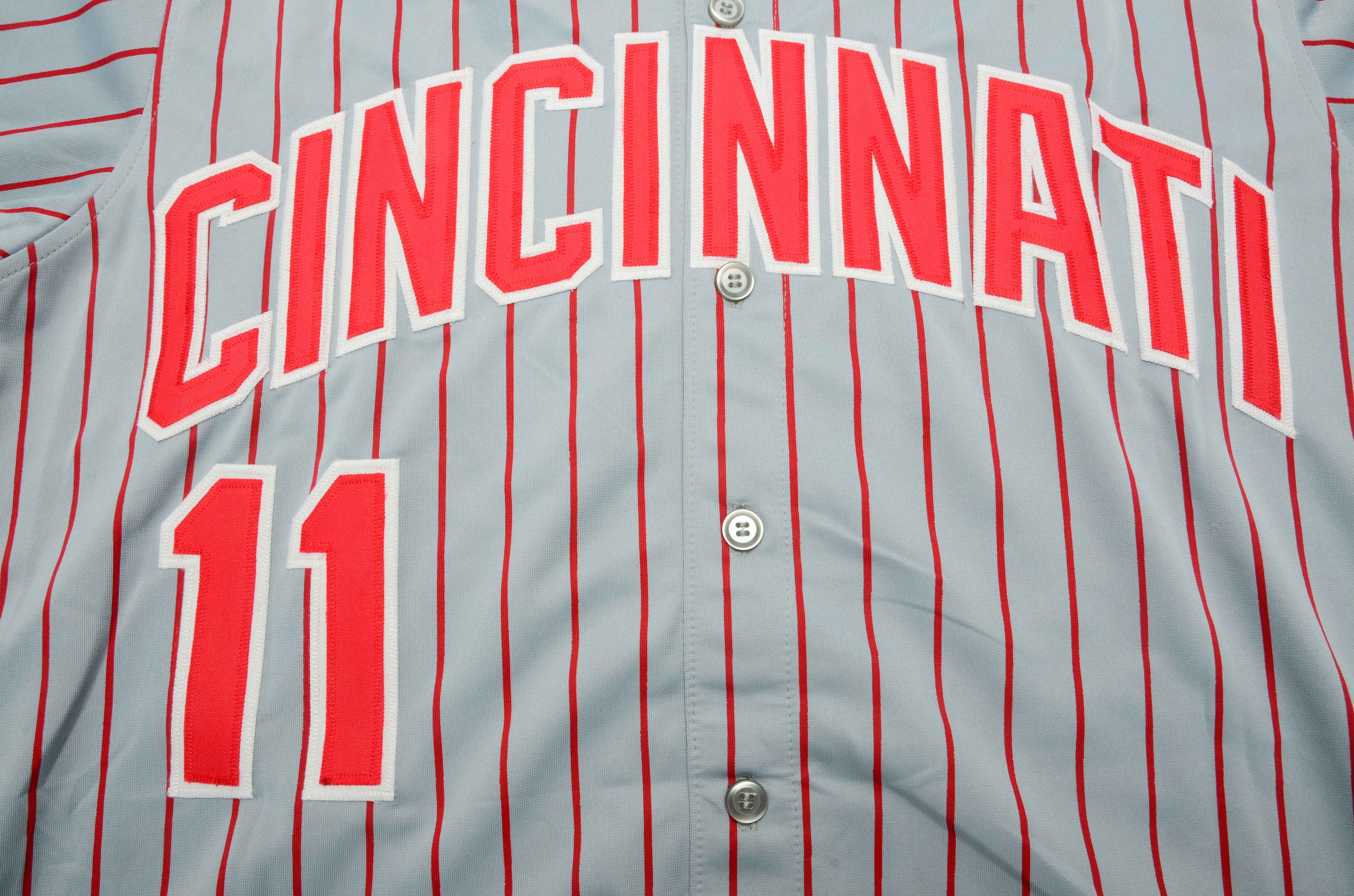 Barry Larkin Signed Jersey JSA COA