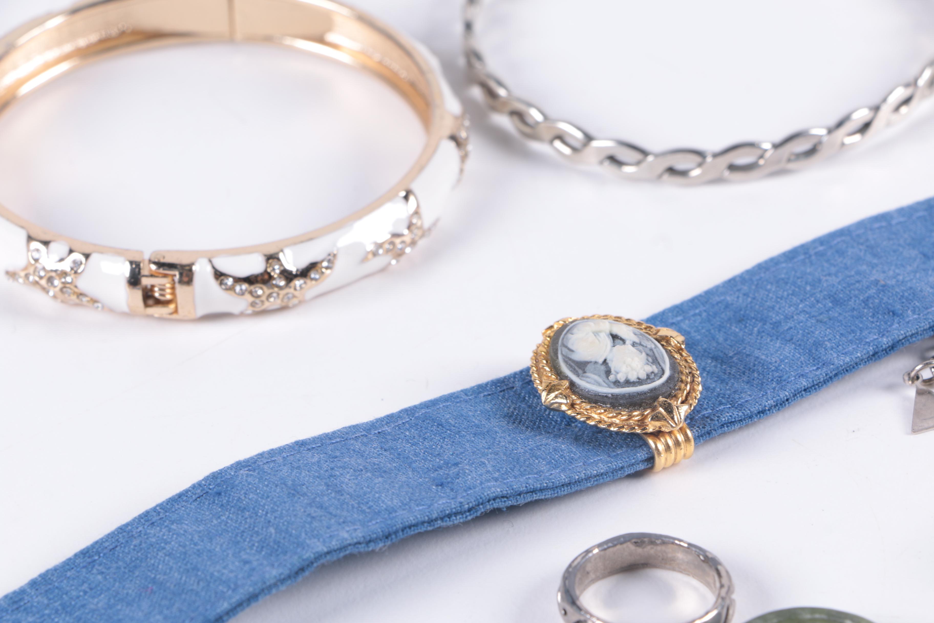 Vintage Haute Couture Costume Jewelry Featuring Christian Dior and Les Bernard