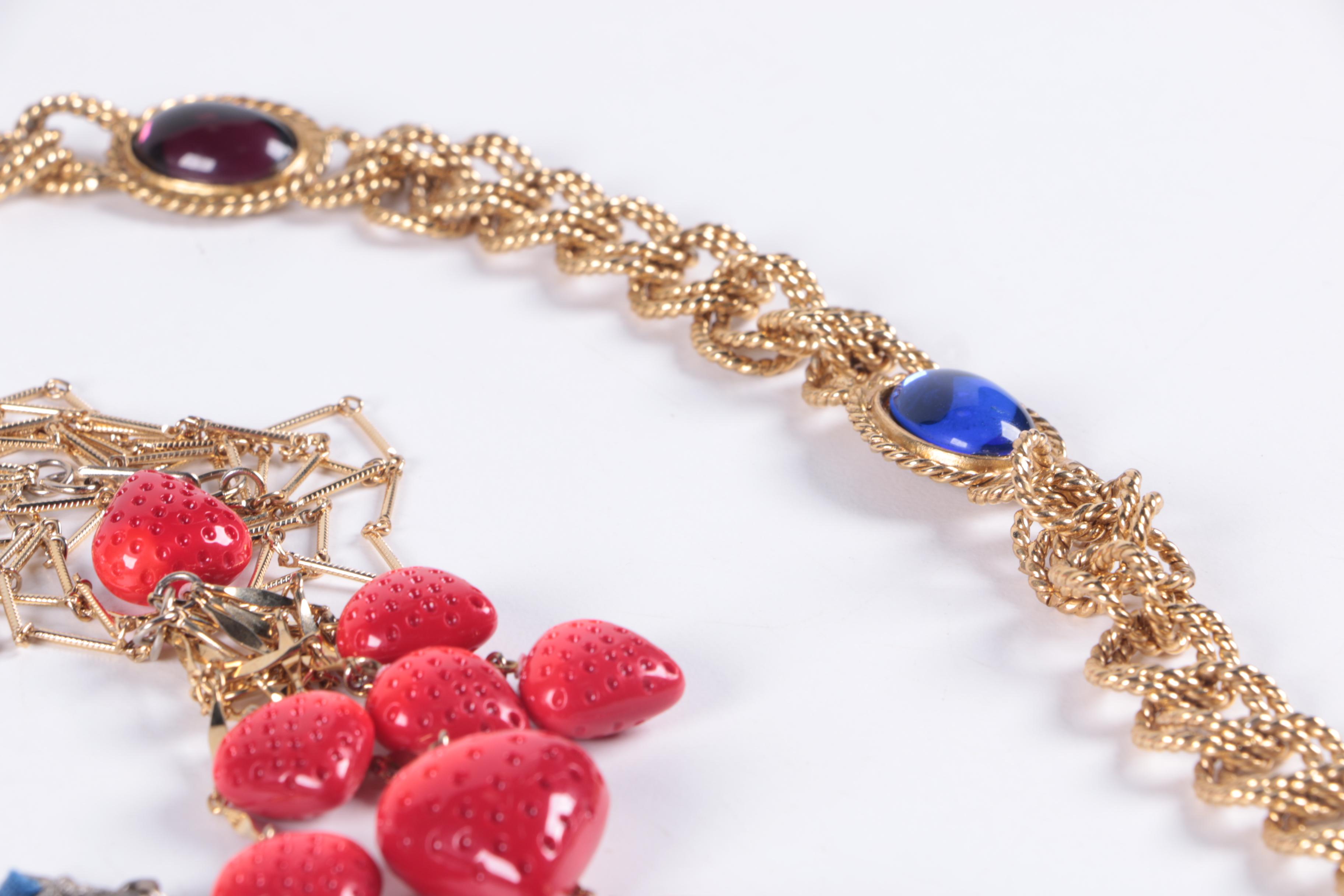 Vintage Haute Couture Costume Jewelry Featuring Christian Dior and Les Bernard