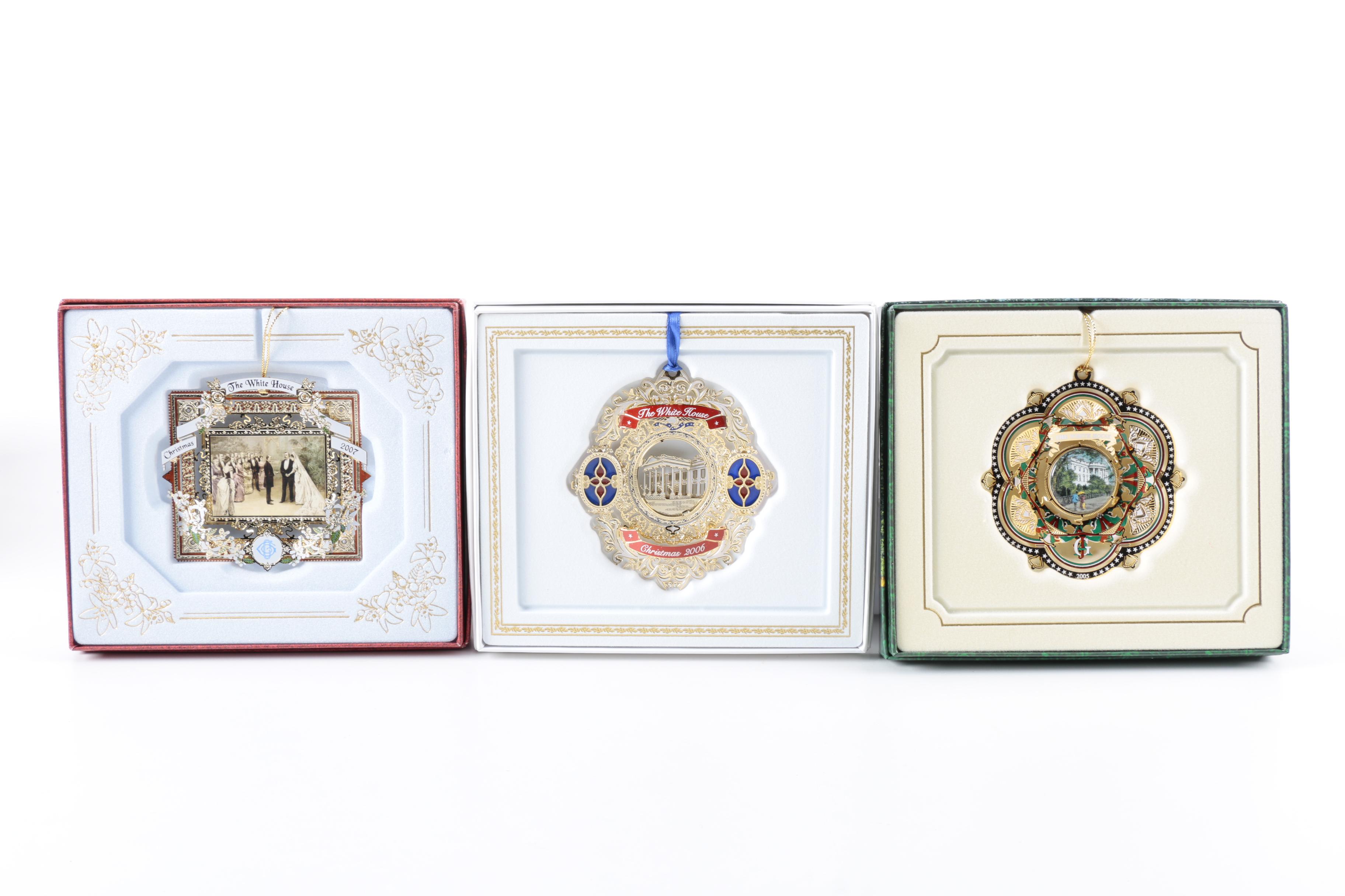 White House and Landmark Christmas Ornaments