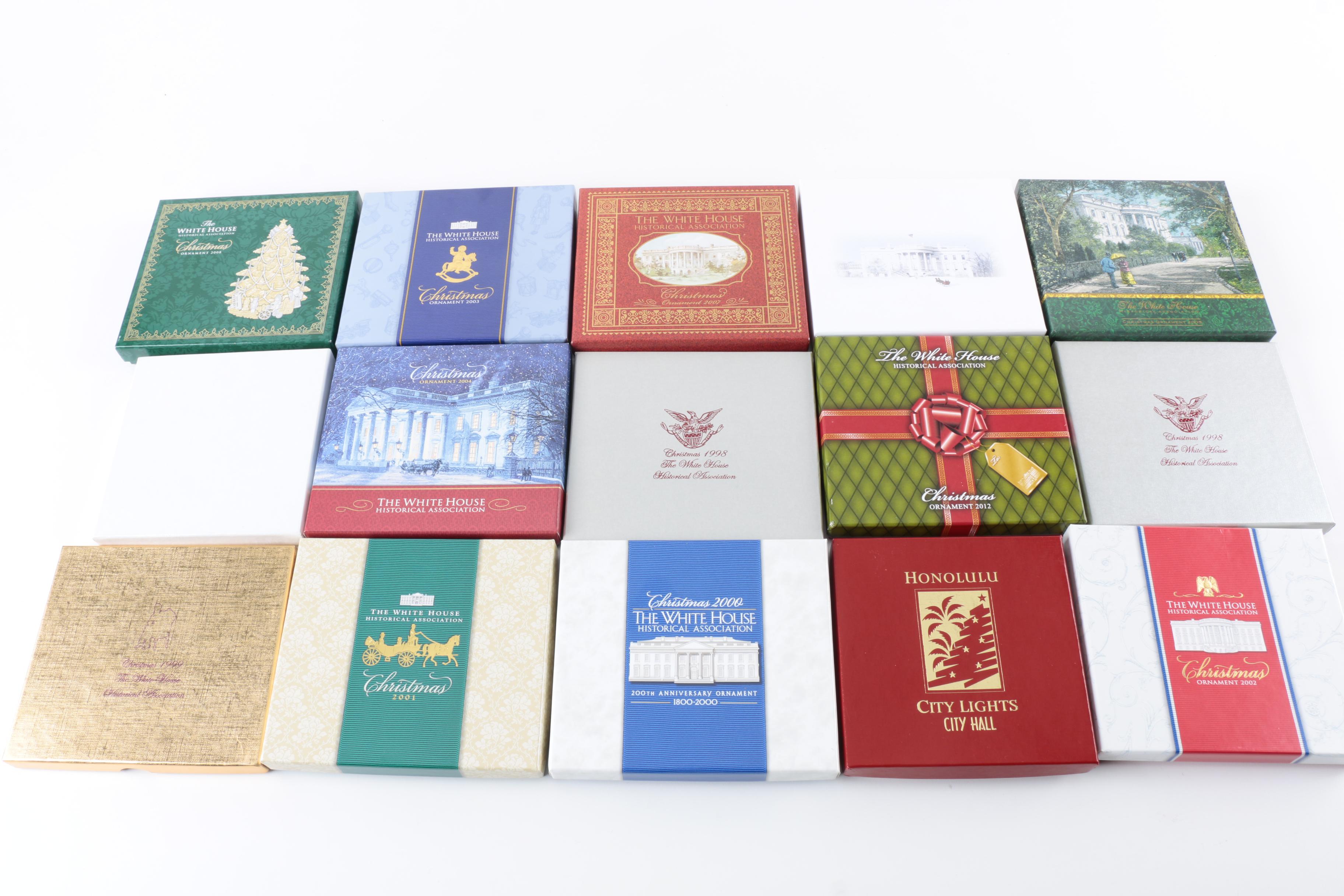 White House and Landmark Christmas Ornaments