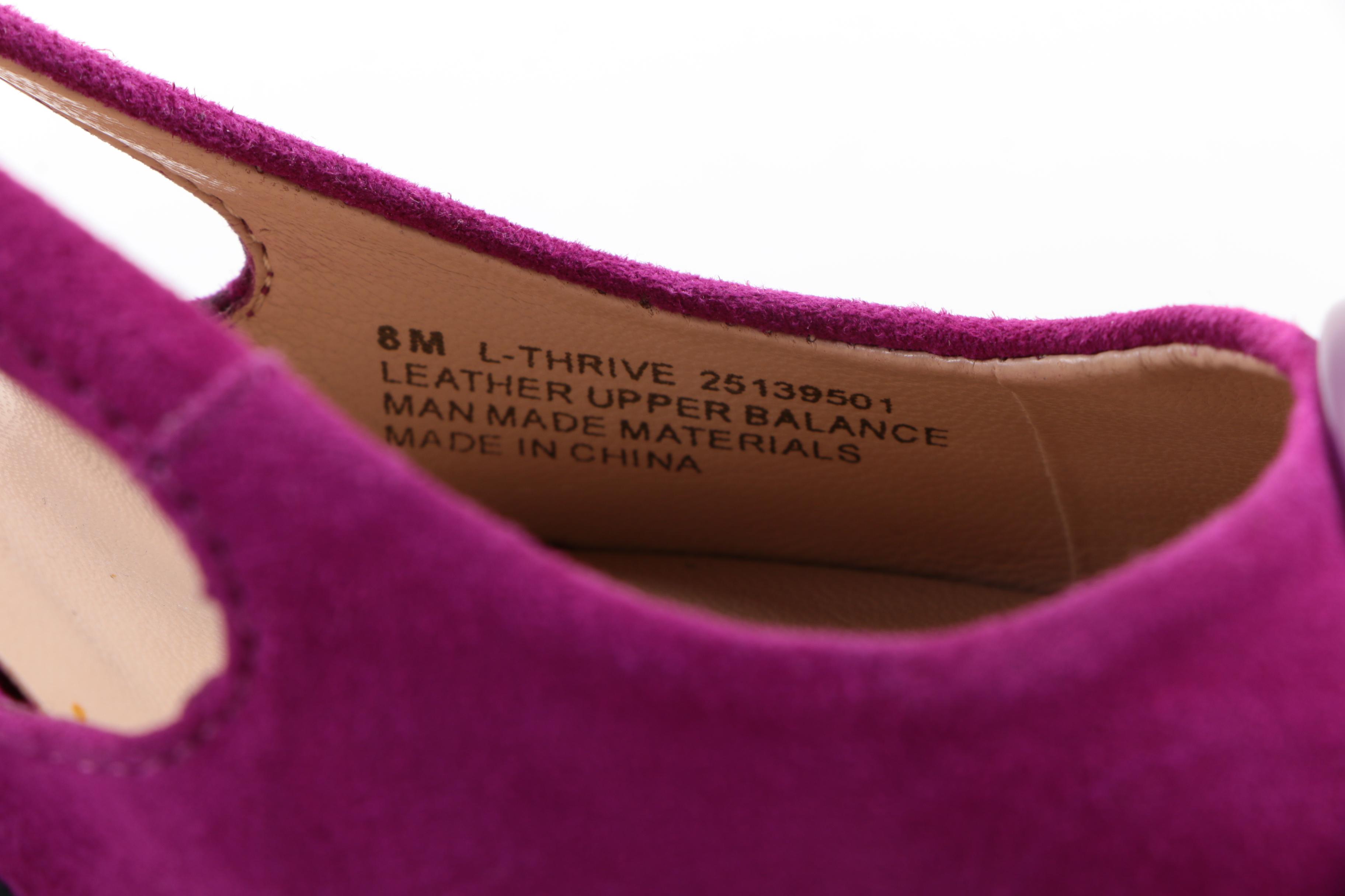 Assortment of Women's Low Heels