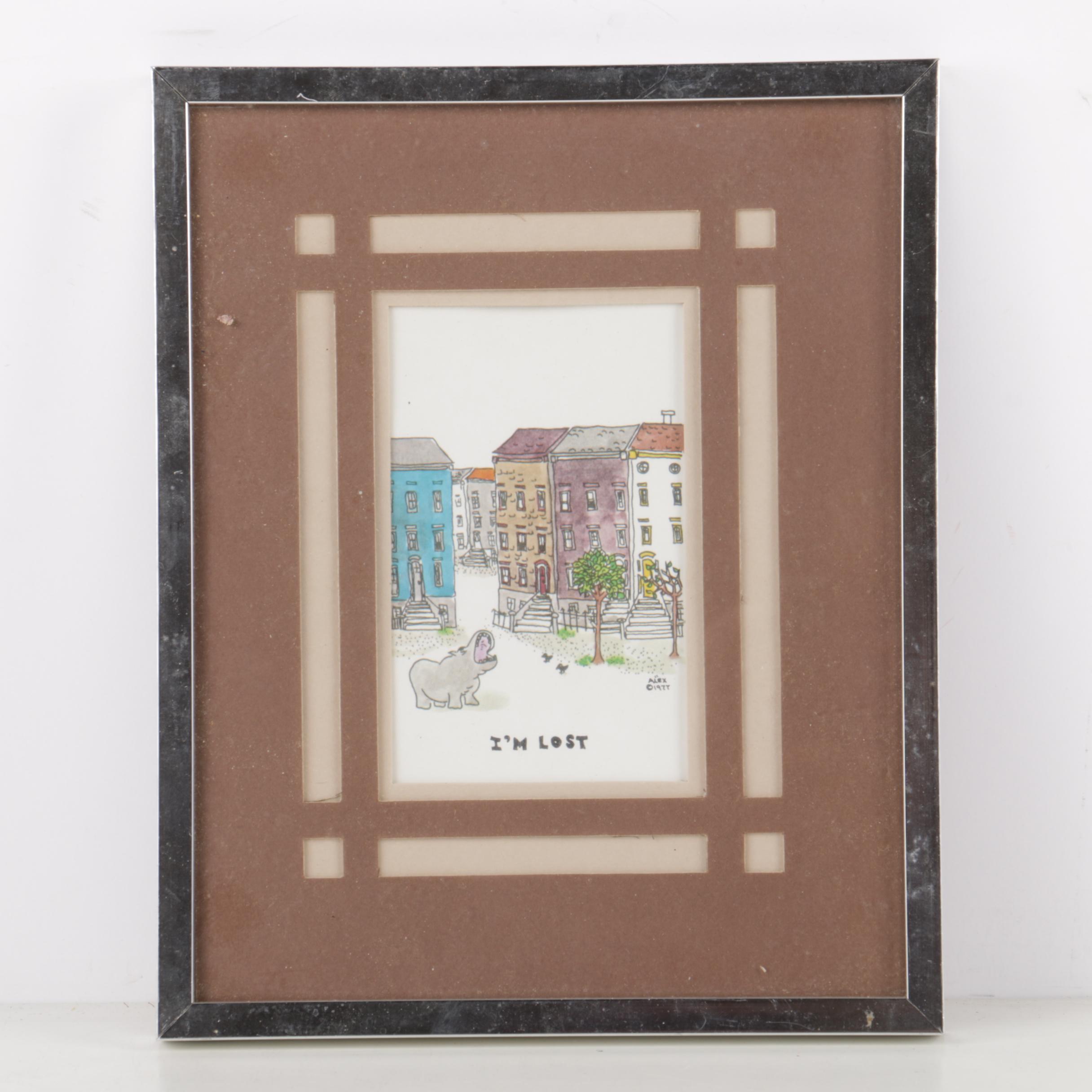 Pair of Reproduction Prints on Paper Including Gail Russell