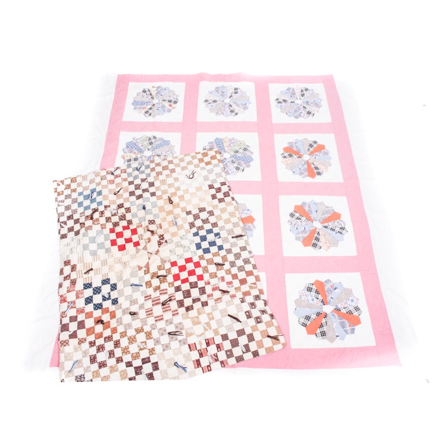Vintage Hand Pieced Quilts