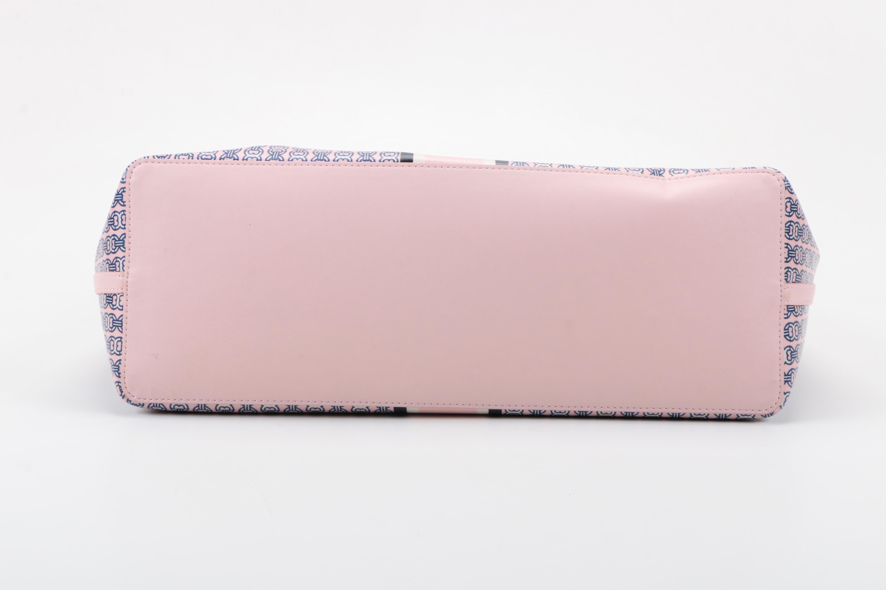 Tory Burch Coated Canvas Horse Bit Tote