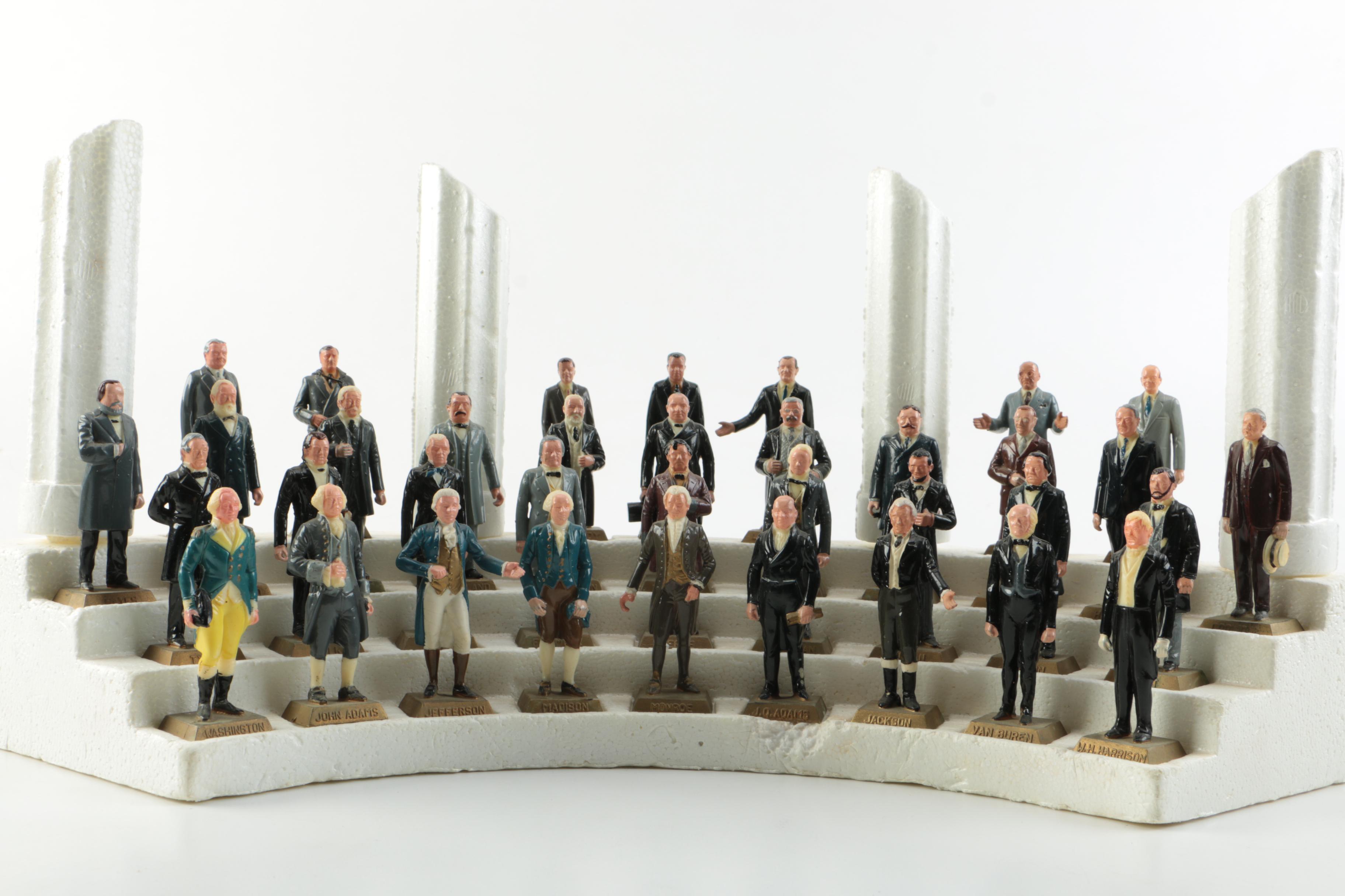 Collection of United States President Figurines